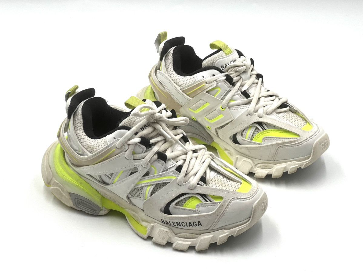 Balenciaga Balenciaga Track Worn Out Fabric Lace-up Sneakers Size US 5 / IT 35 - 2 Thumbnail