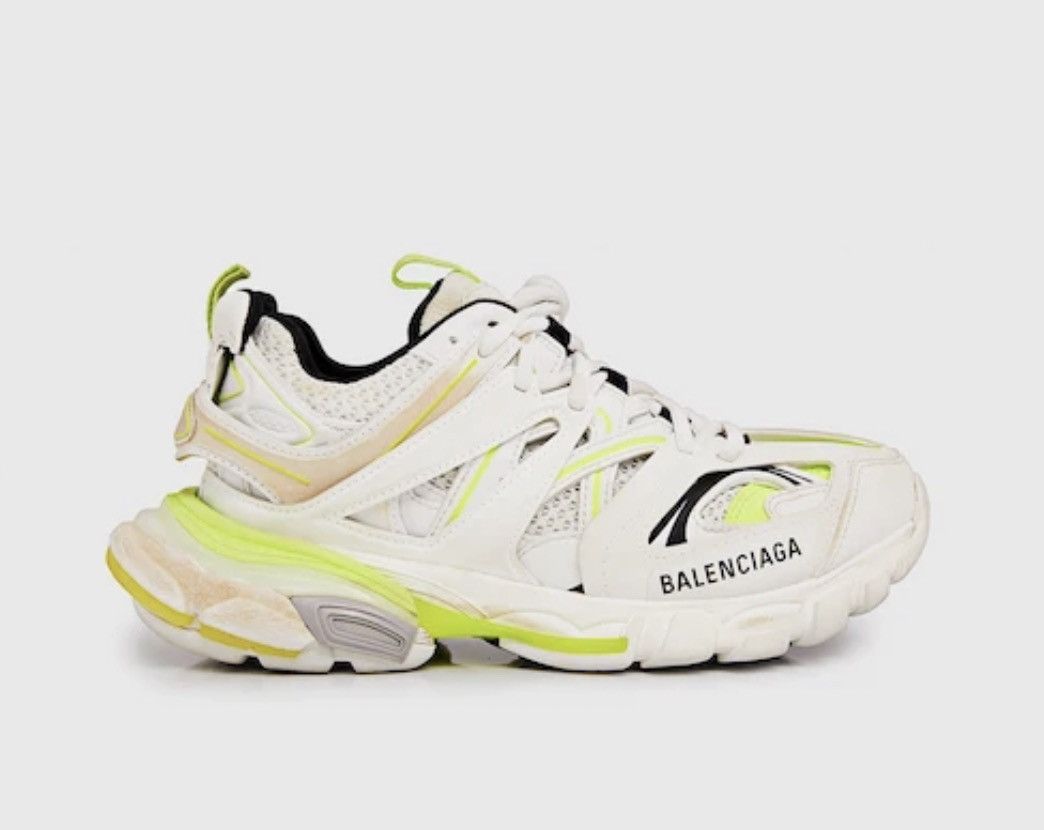 Balenciaga Balenciaga Track Worn Out Fabric Lace-up Sneakers Size US 5 / IT 35 - 1 Thumbnail