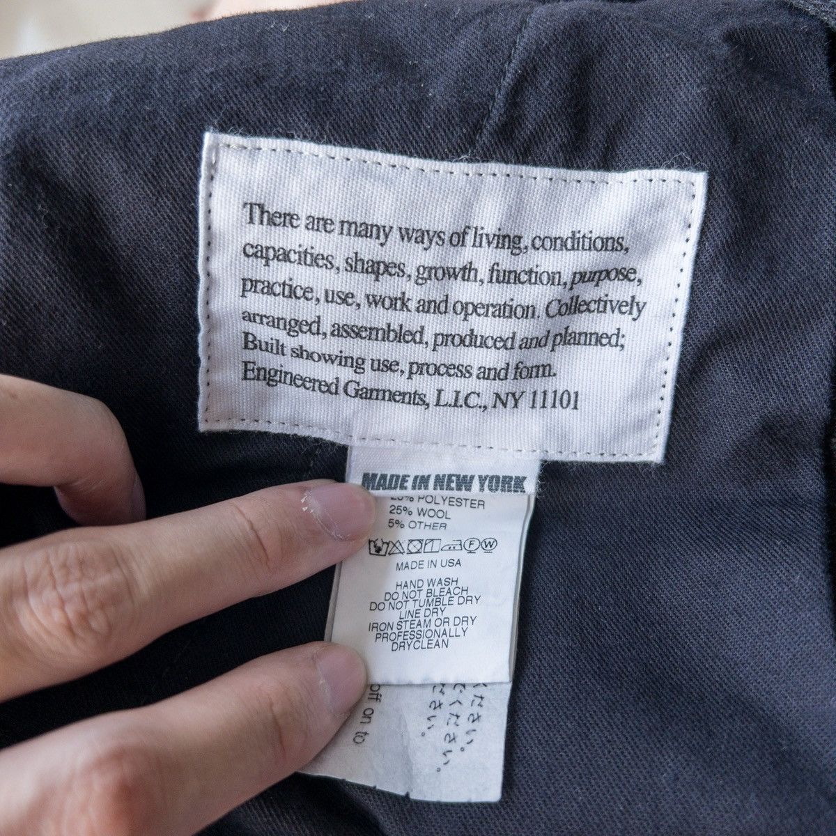Engineered Garments Engineered Garments FW21 FA Pant Grey Wool Cotton Flannel Size US 32 / EU 48 - 7 Thumbnail