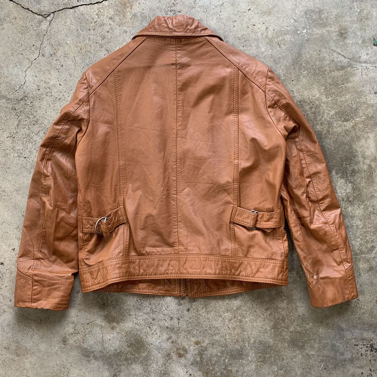 Genuine Leather Brown leather jacket vintage Size US S / EU 44-46 / 1 - 4 Thumbnail