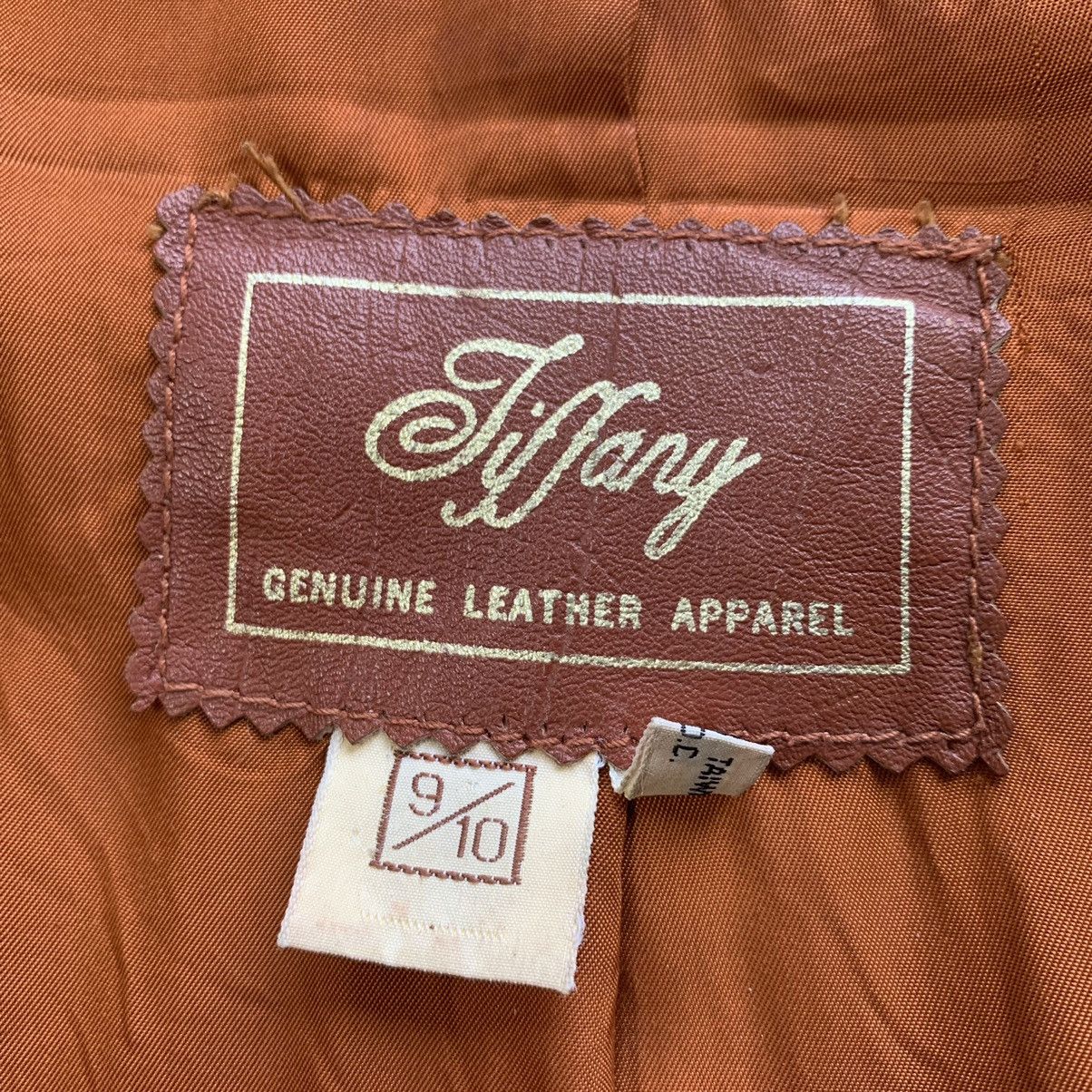 Genuine Leather Brown leather jacket vintage Size US S / EU 44-46 / 1 - 7 Thumbnail