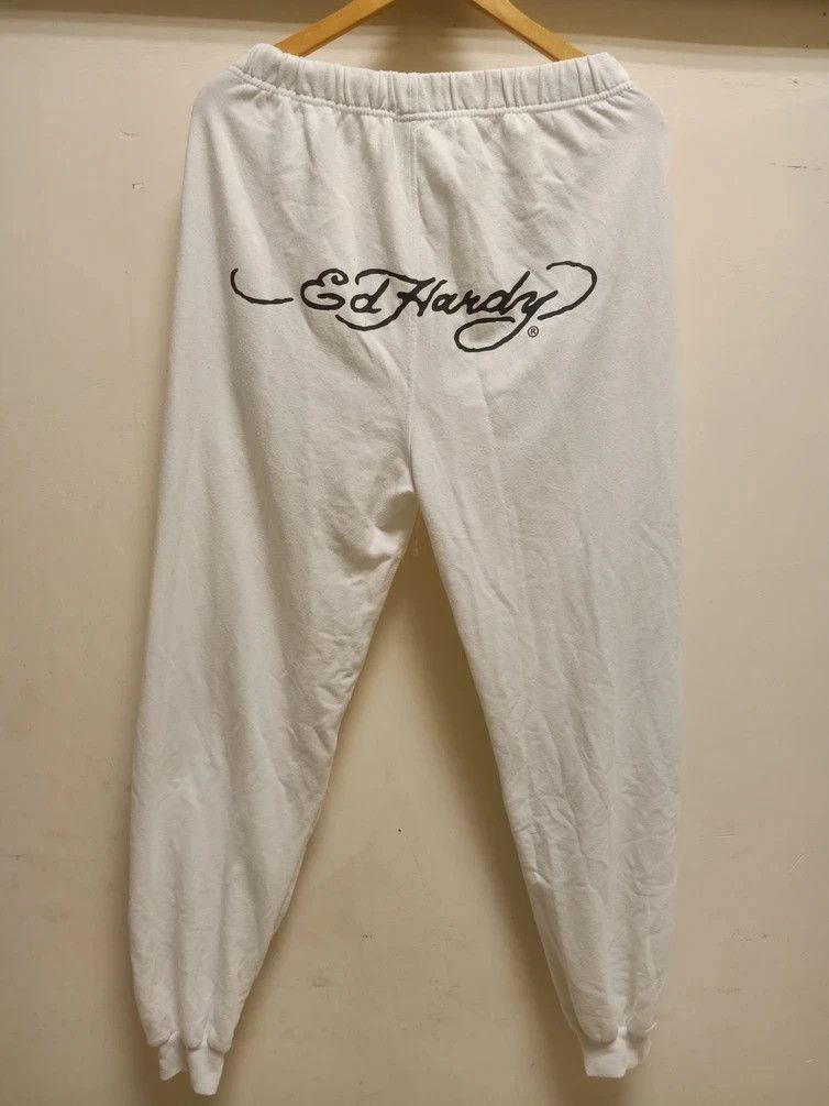 Ed Hardy sweatpants ed hardy spell out very rare Size US 35 - 2 Thumbnail