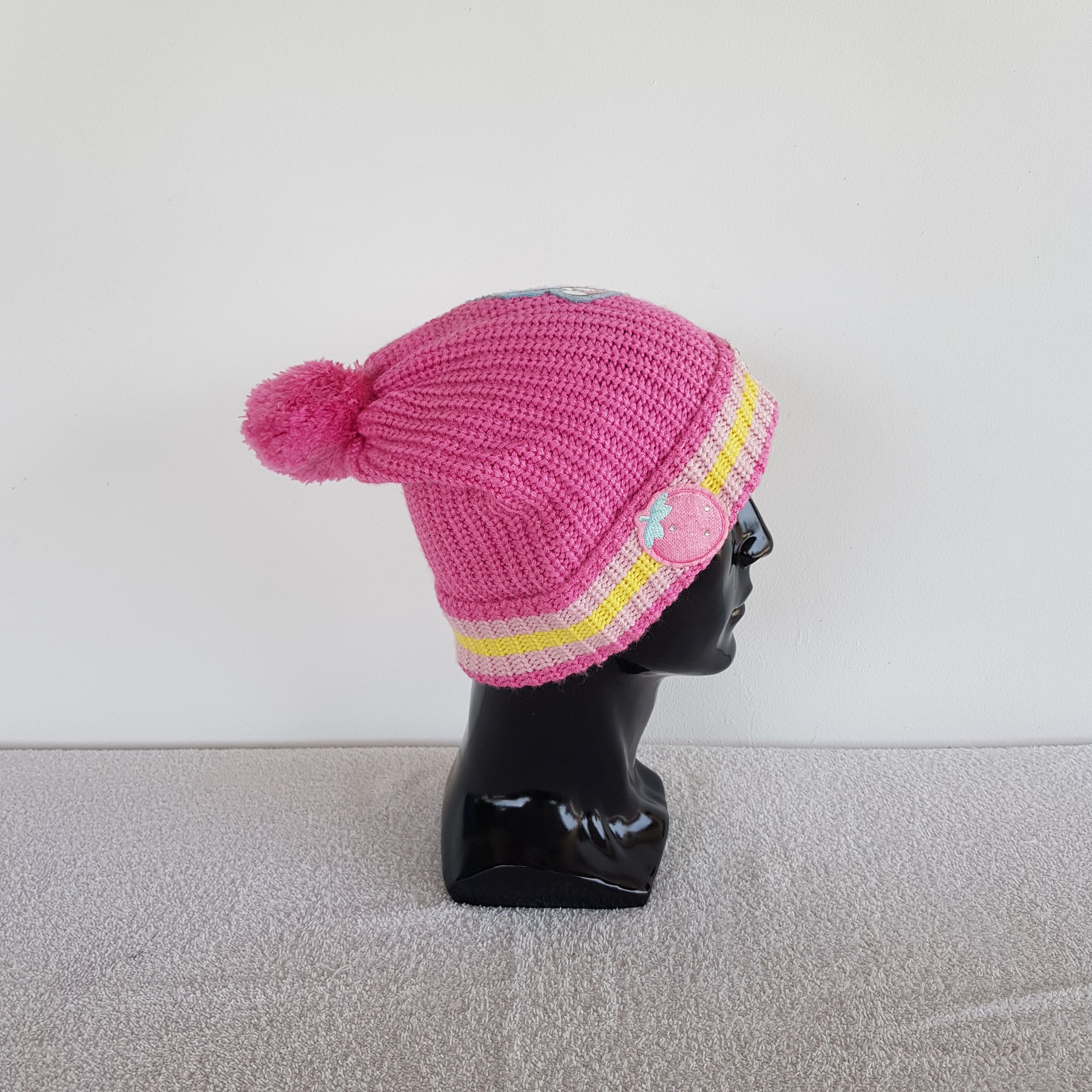 Japanese Brand Hello Kitty Beanie Snow Cap Crochet Knitted Hats Size ONE SIZE - 3 Thumbnail