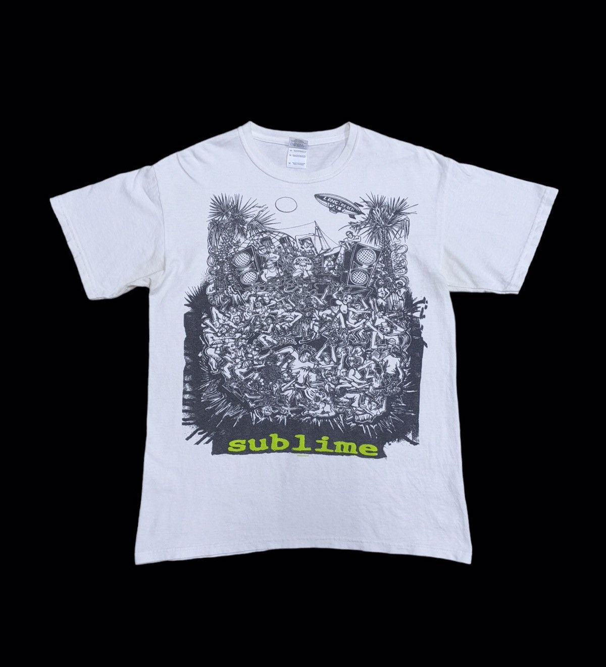 image of Band Tees x Sublime Vintage Sublime 2008 Tshirt in White, Men's (Size Medium)