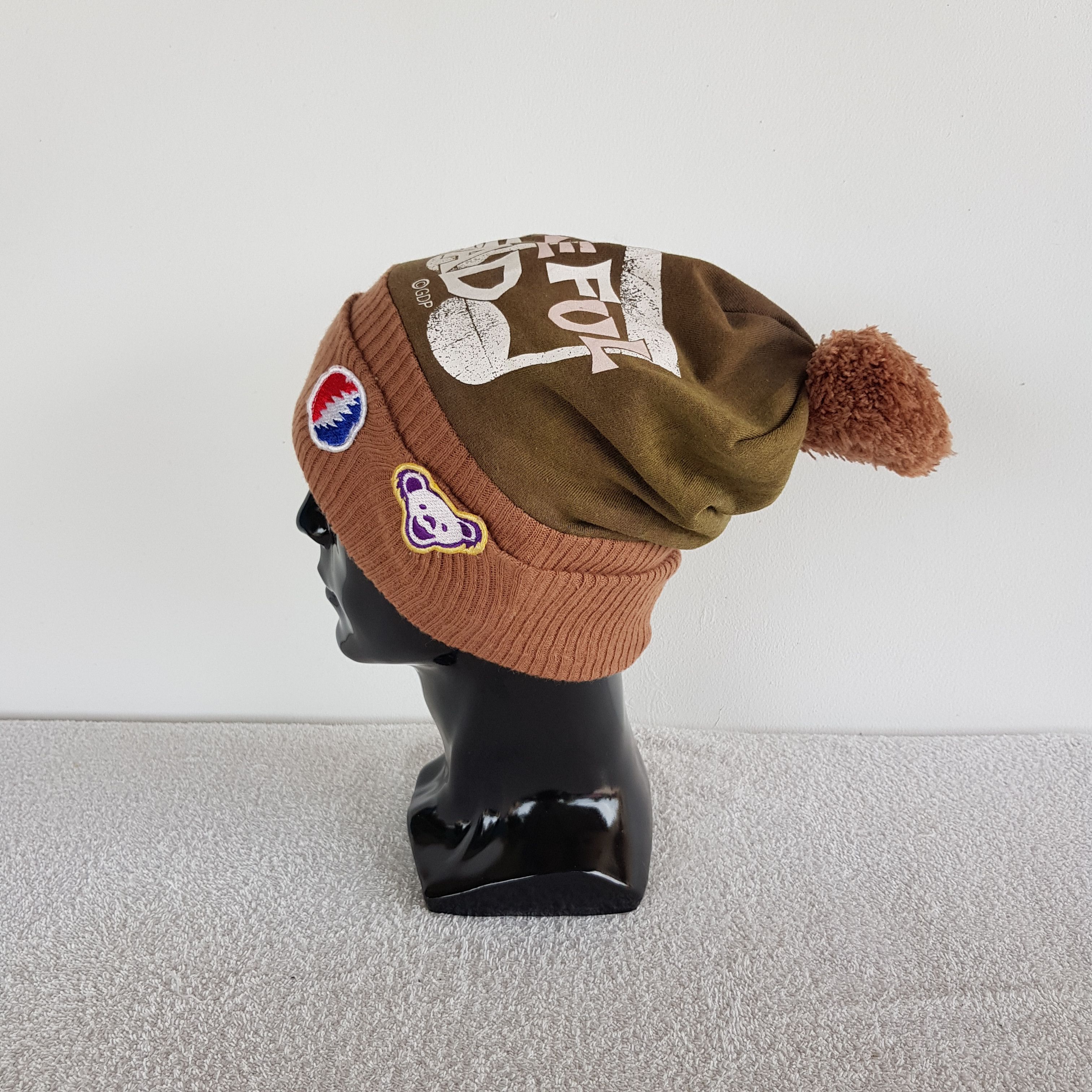 Band Tees × Vintage Greatful Dead Beanie Snow Cap Band Hats - AC10727. Size ONE SIZE - 4 Thumbnail