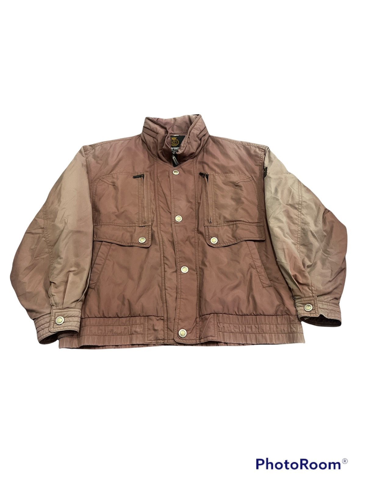 Vintage Vintage Thrashed Sun Faded Championship Bomber Jacket Size US M / EU 48-50 / 2 - 5 Thumbnail