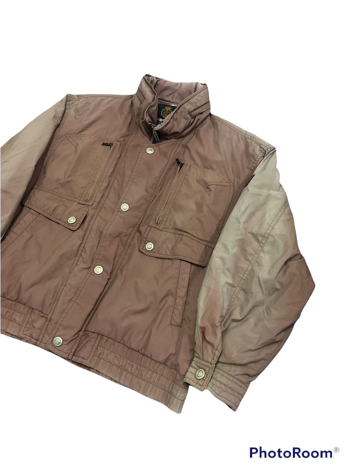 Vintage Vintage Thrashed Sun Faded Championship Bomber Jacket Size US M / EU 48-50 / 2 - 3 Thumbnail