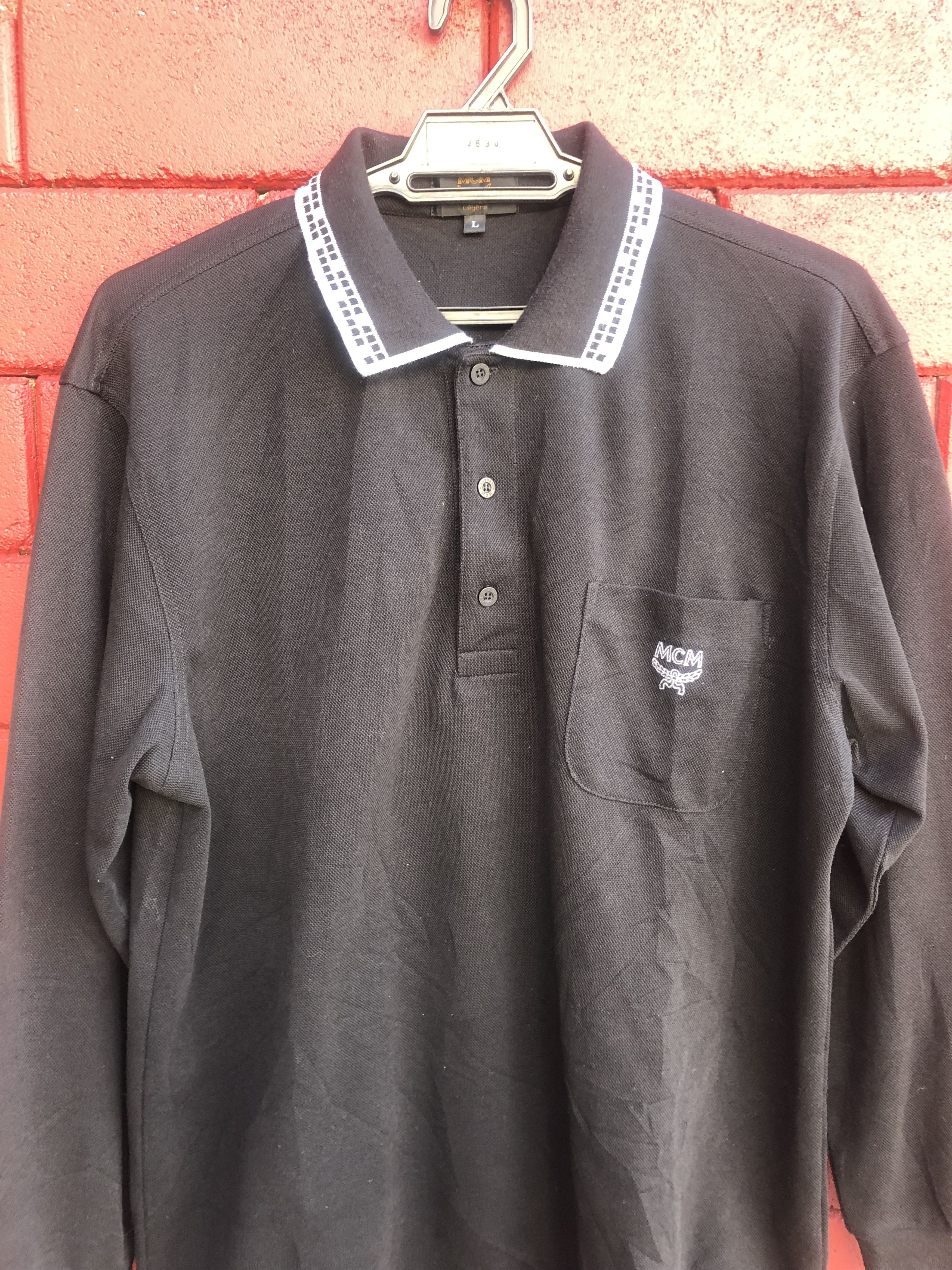 MCM × Vintage Vintage MCM Designer Fashion Style Long Sleeve Size US L / EU 52-54 / 3 - 3 Thumbnail