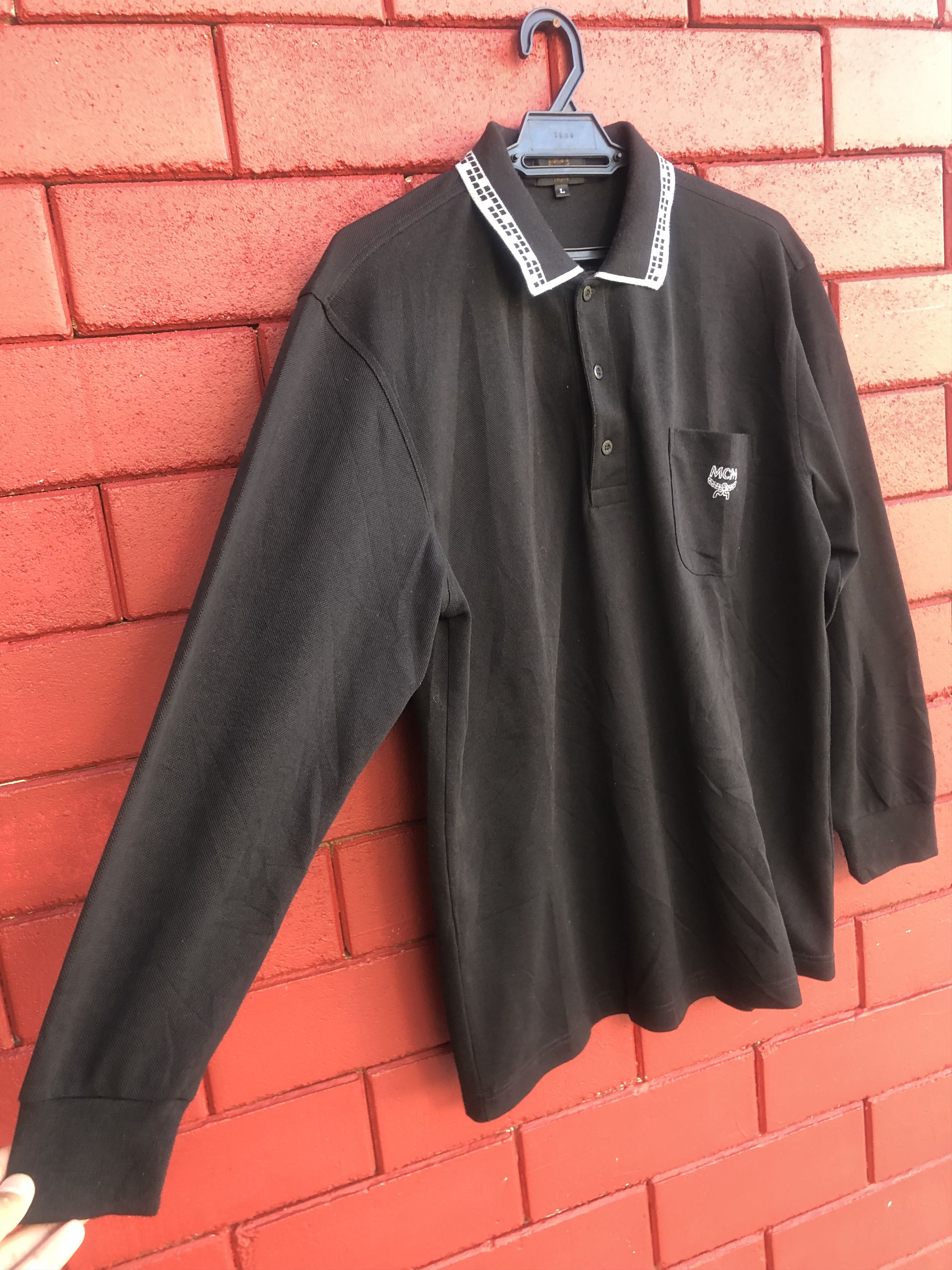 MCM × Vintage Vintage MCM Designer Fashion Style Long Sleeve Size US L / EU 52-54 / 3 - 4 Thumbnail