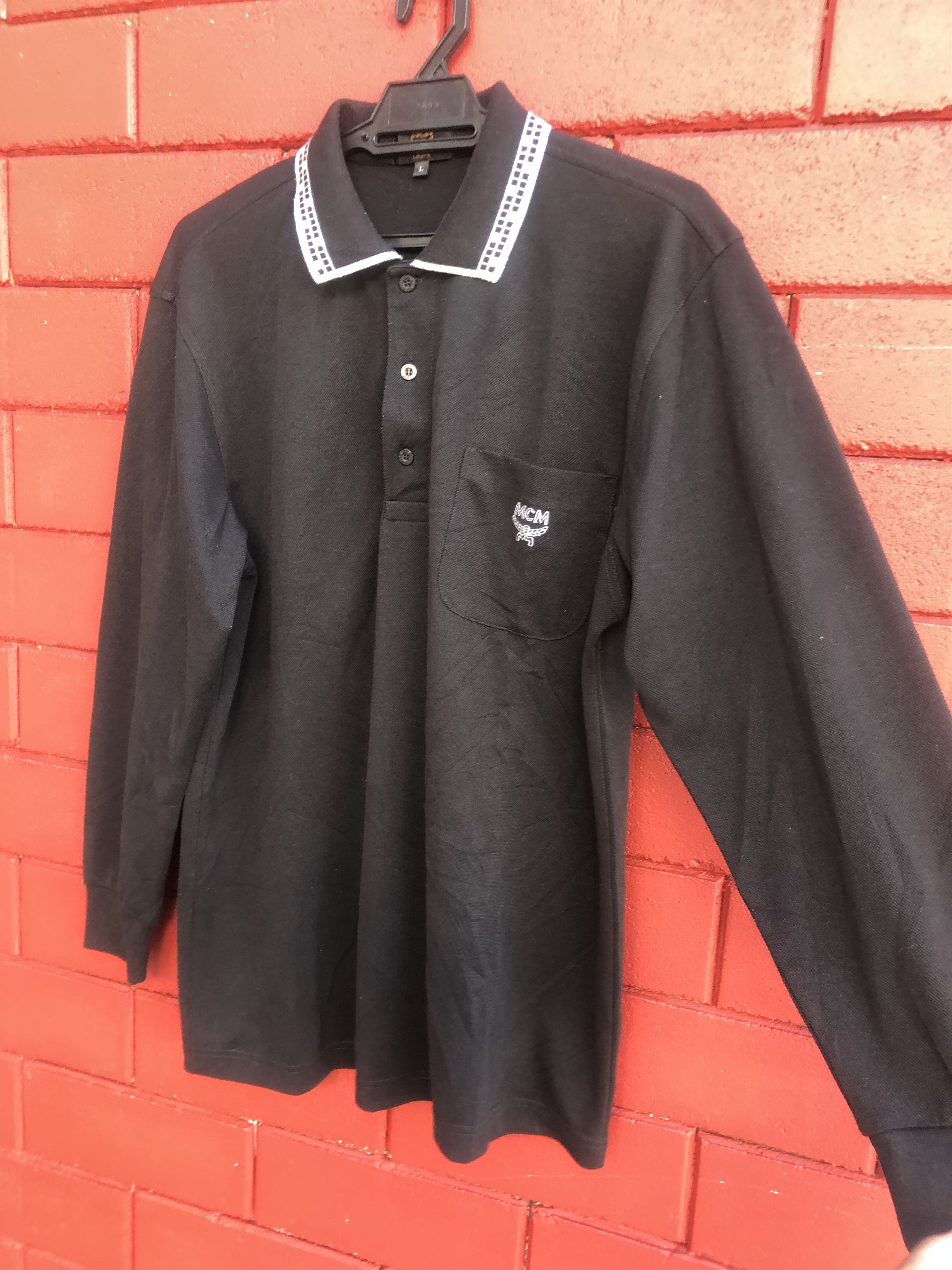 MCM × Vintage Vintage MCM Designer Fashion Style Long Sleeve Size US L / EU 52-54 / 3 - 5 Thumbnail