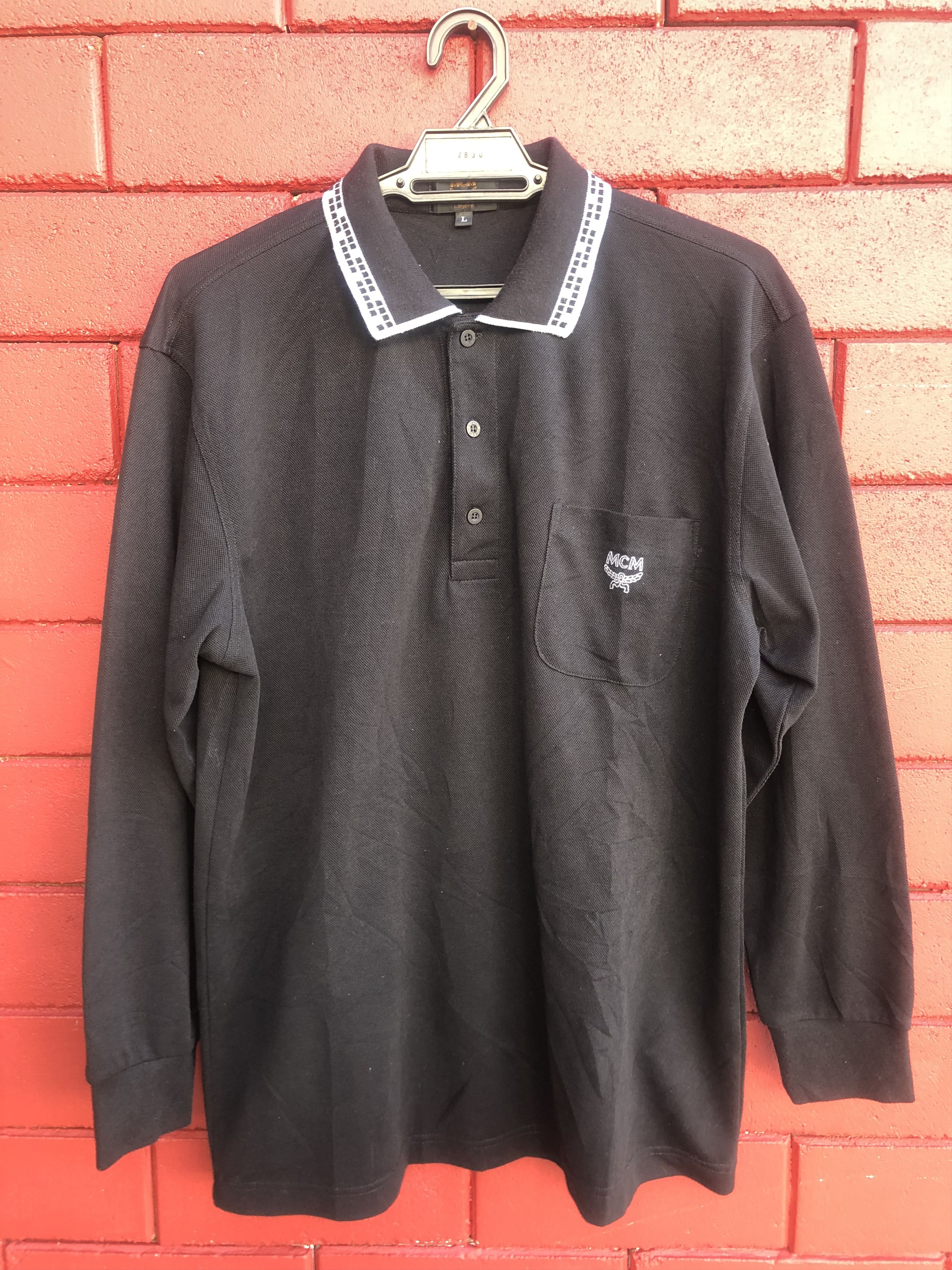 MCM × Vintage Vintage MCM Designer Fashion Style Long Sleeve Size US L / EU 52-54 / 3 - 1 Thumbnail