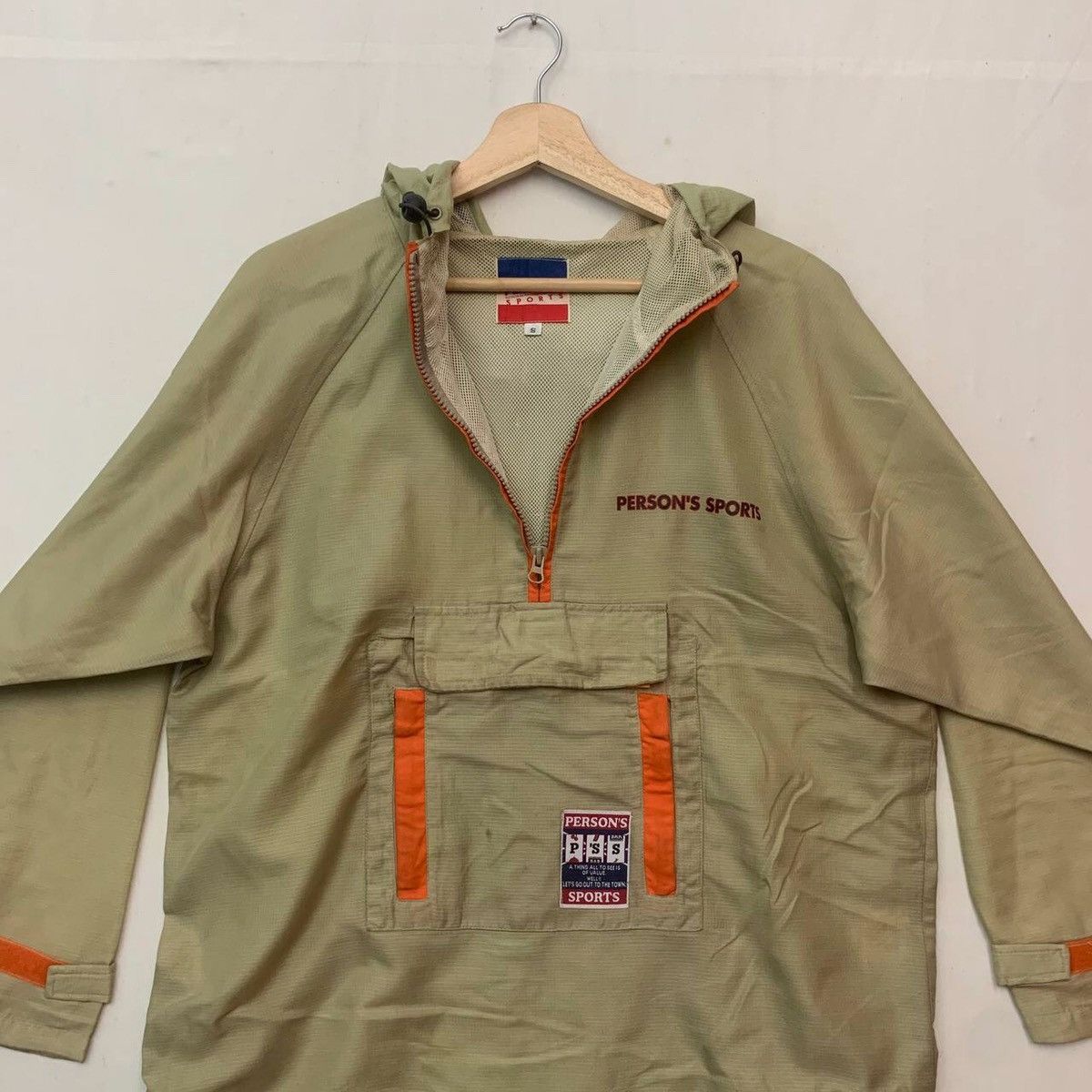 PERSON'S × Vintage Vintage Person’s Quarter Zip Windbreaker Jacket Size US M / EU 48-50 / 2 - 3 Thumbnail