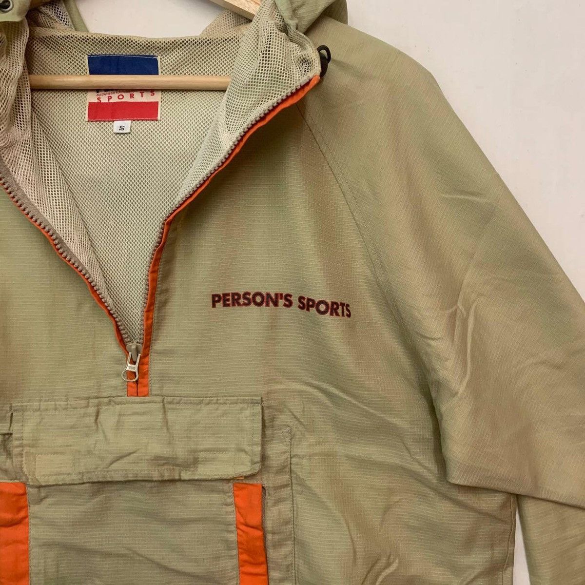 PERSON'S × Vintage Vintage Person’s Quarter Zip Windbreaker Jacket Size US M / EU 48-50 / 2 - 4 Thumbnail