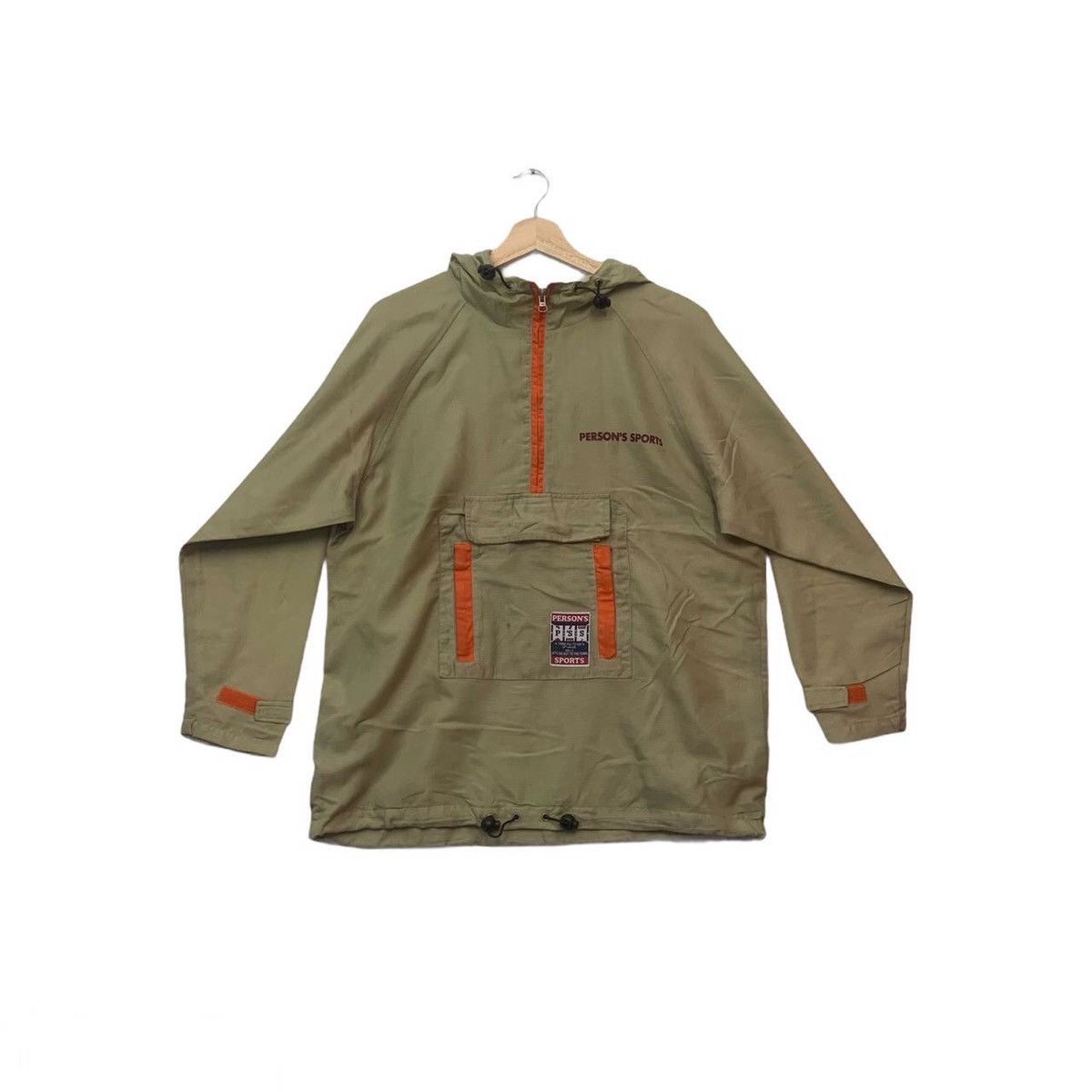 PERSON'S × Vintage Vintage Person’s Quarter Zip Windbreaker Jacket Size US M / EU 48-50 / 2 - 1 Thumbnail