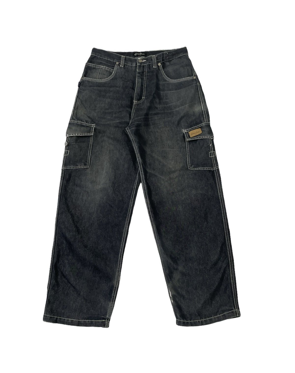 Sean John Vintage Sean John Cargo Jeans Baggy Distressed Size US 32 / EU 48 - 1 Thumbnail