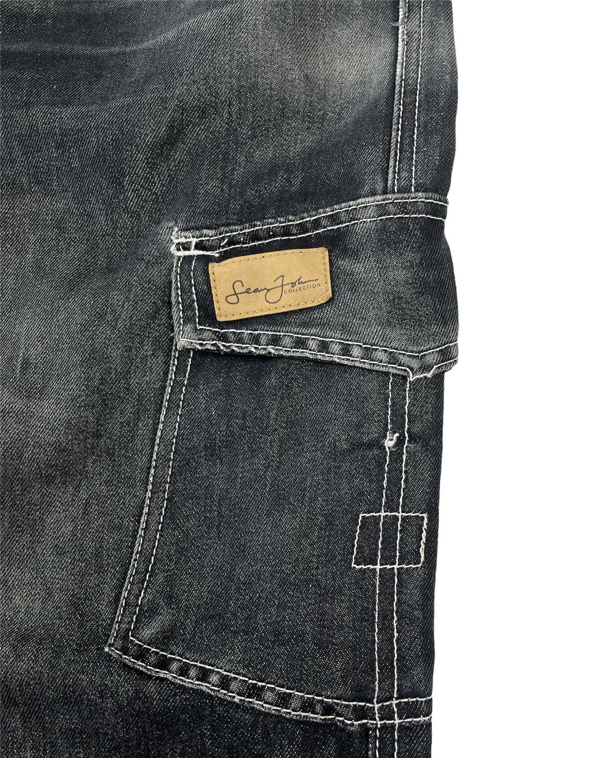 Sean John Vintage Sean John Cargo Jeans Baggy Distressed Size US 32 / EU 48 - 4 Thumbnail