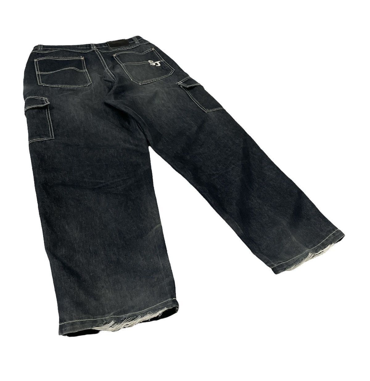 Sean John Vintage Sean John Cargo Jeans Baggy Distressed Size US 32 / EU 48 - 7 Thumbnail