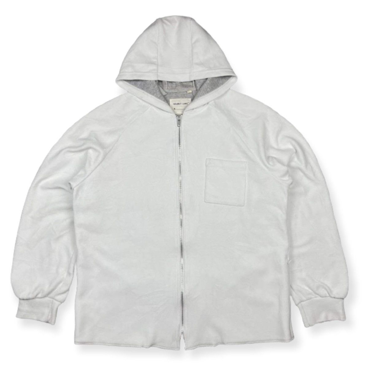 Helmut Lang Archive 1998 Bonded Jersey Hoodie with Bondage Straps Size US S / EU 44-46 / 1 - 2 Thumbnail