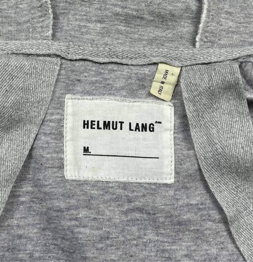 Helmut Lang Archive 1998 Bonded Jersey Hoodie with Bondage Straps Size US S / EU 44-46 / 1 - 5 Thumbnail
