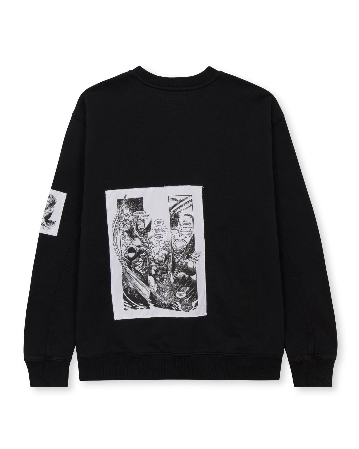Brain Dead WOLVERINE PATCH CREWNECK - BLACK Size US S / EU 44-46 / 1 - 7 Thumbnail