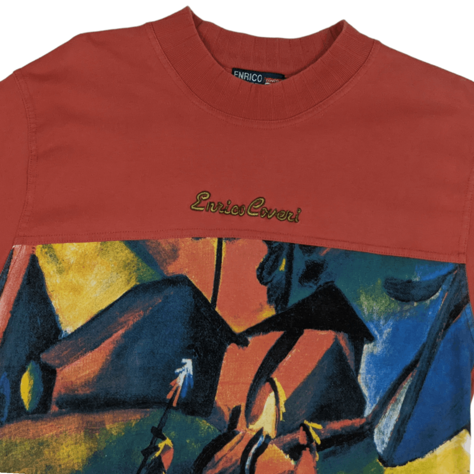 Enrico Coveri Vintage 2000's ENRICO COVERI Picasso Art Image T-Shirt Size US S / EU 44-46 / 1 - 4 Thumbnail