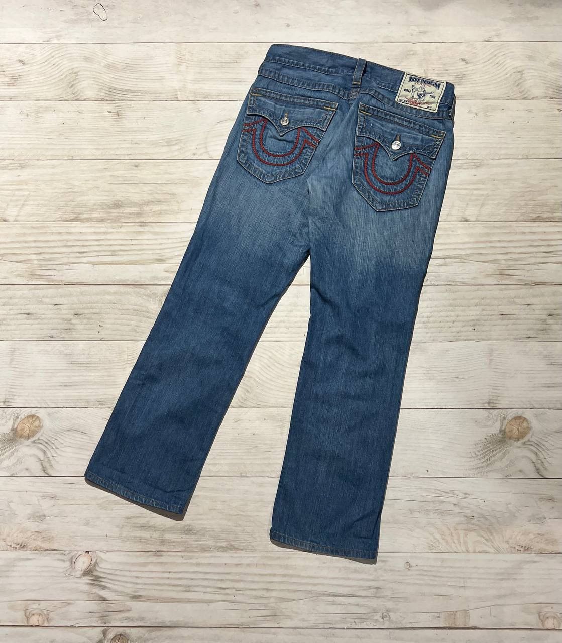 Vintage True Religion Denim Jeans Straight 90s Japanese