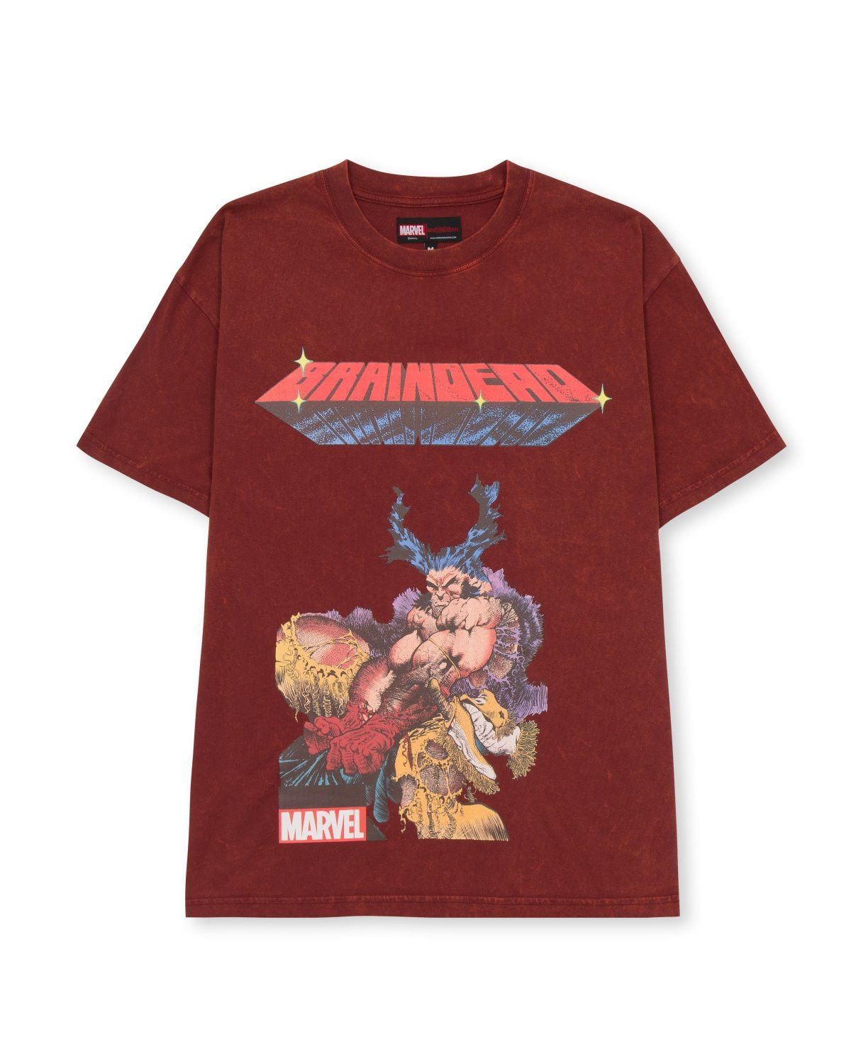 Brain Dead WOLVERINE T-SHIRT - TERRACOTTA Size US S / EU 44-46 / 1 - 1 Thumbnail