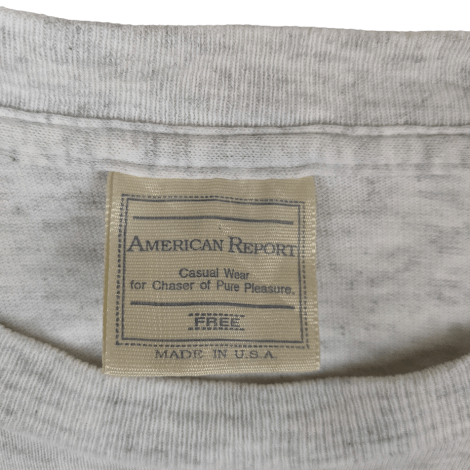 Vintage 90's AMERICAN REPORT Dolphin Animal Tee Single Stitches Size US XXL / EU 58 / 5 - 12 Thumbnail