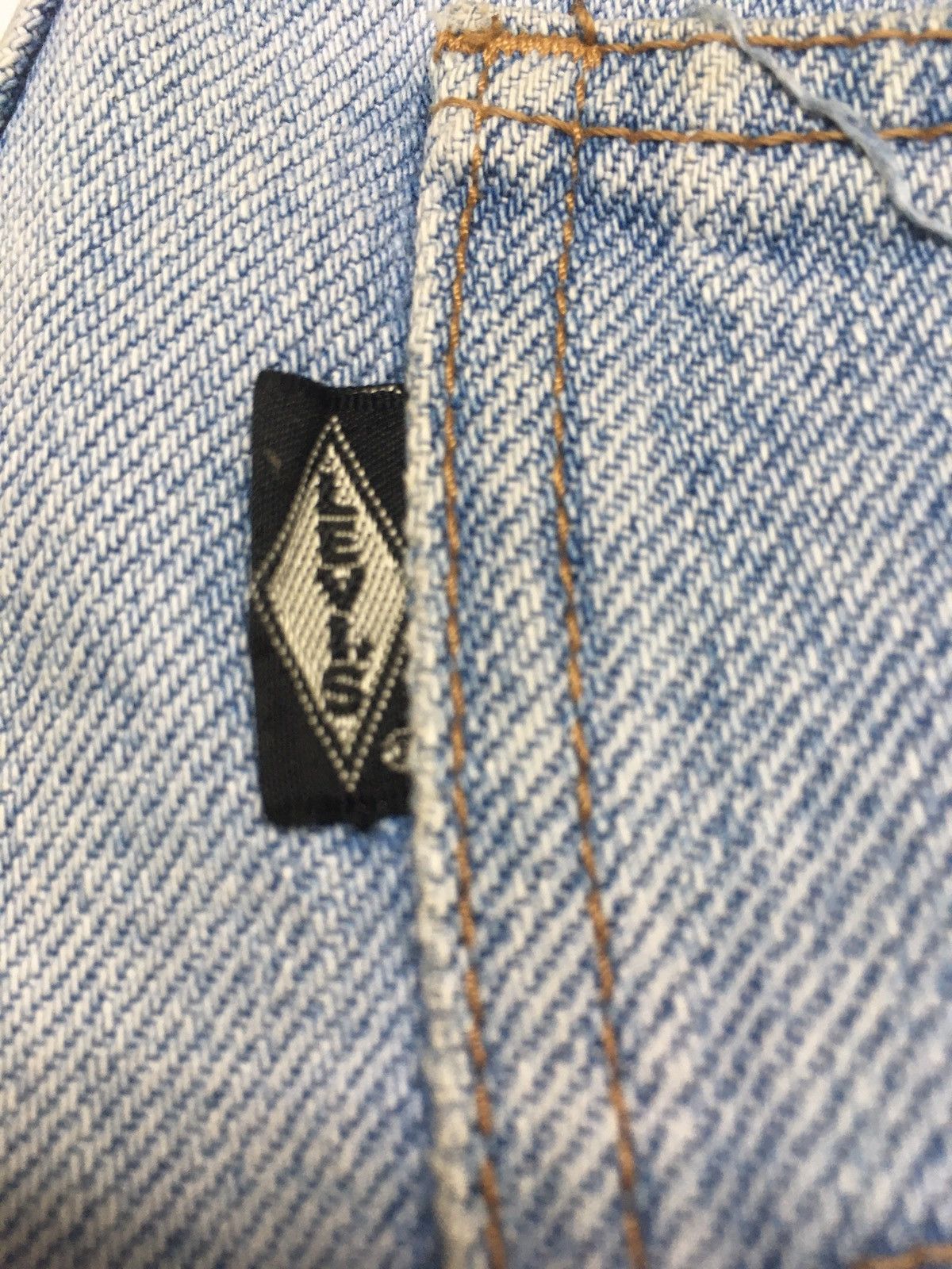 Levi's × Vintage Vintage 1991 Levis Big E dixhuit blue wash distressed denim Size US 31 - 17 Thumbnail