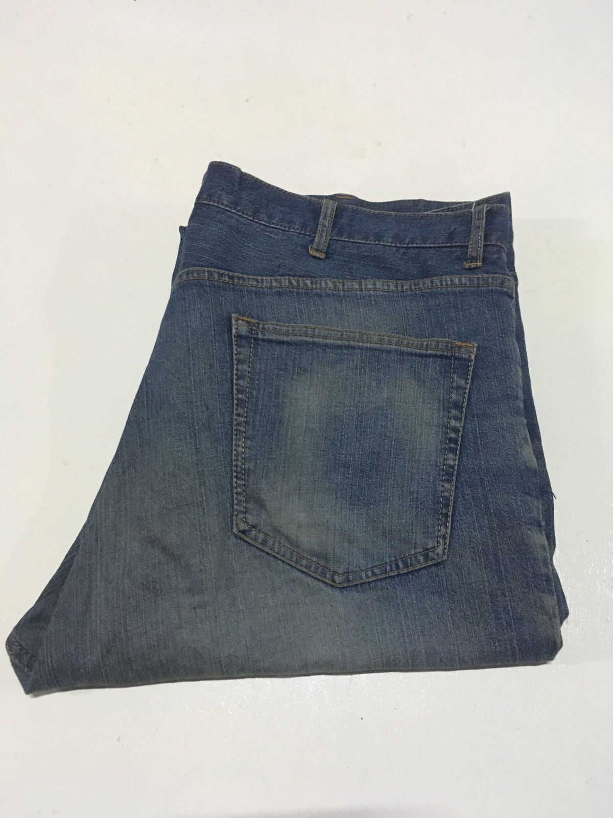 Japanese Brand × Vintage Vintage top valu distressed jeans japan Size US 40 / EU 56 - 1 Thumbnail