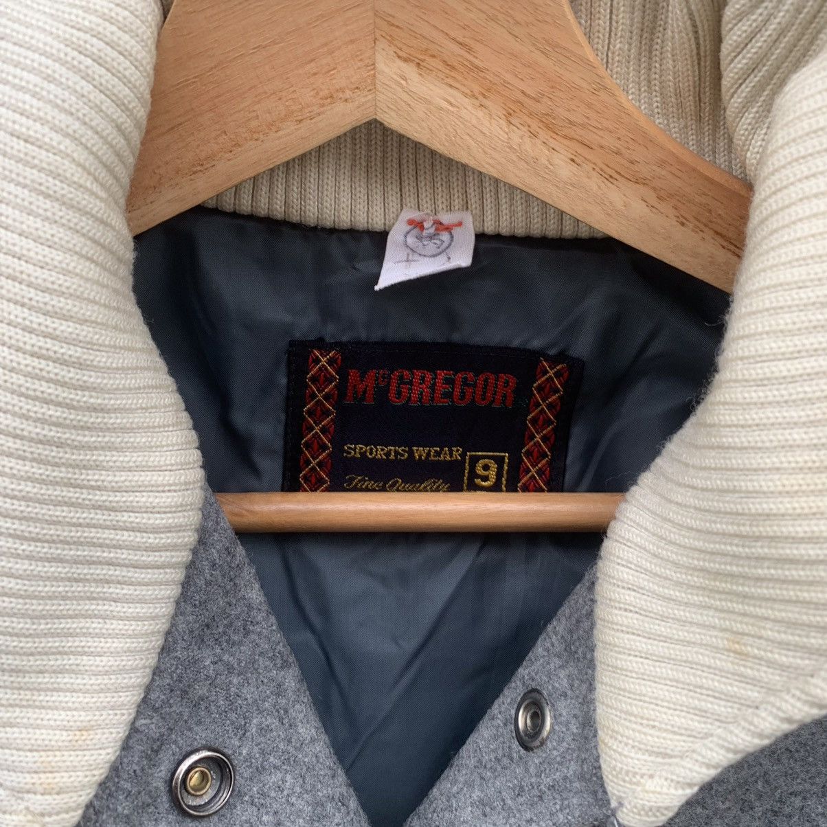 McGregor McGregor Sportswear Distressed Wool Varsity Jacket Size US M / EU 48-50 / 2 - 9 Thumbnail