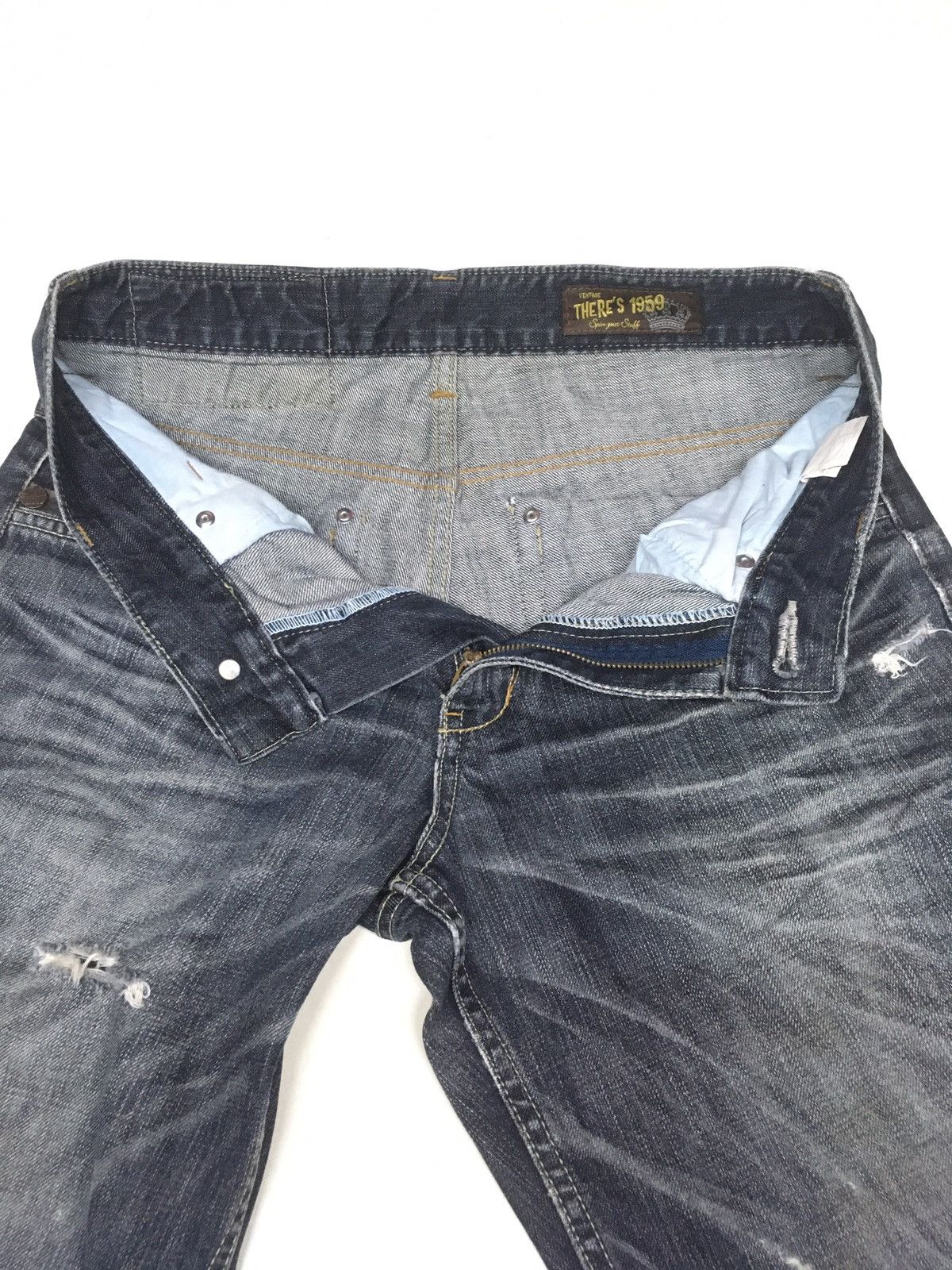 Japanese Brand × Vintage Vintage theres 1959 distressed denim Japan Size US 30 / EU 46 - 6 Thumbnail