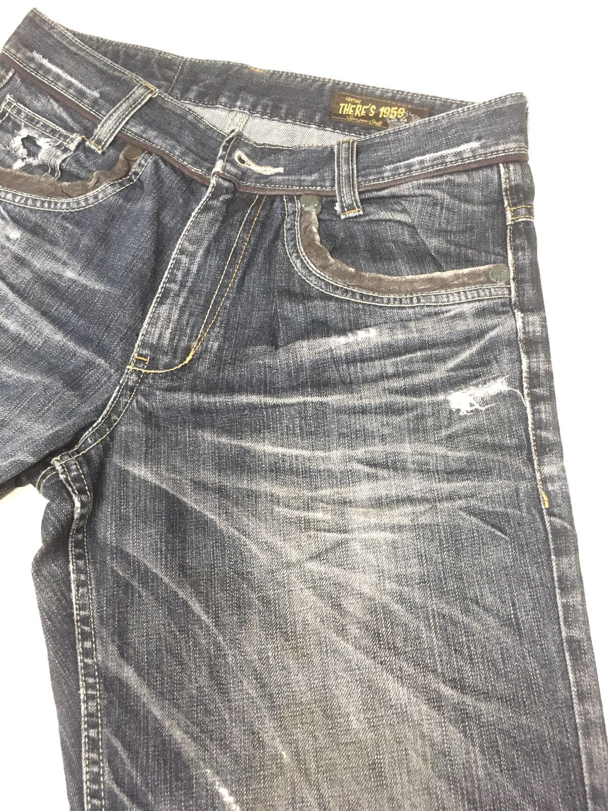 Japanese Brand × Vintage Vintage theres 1959 distressed denim Japan Size US 30 / EU 46 - 9 Thumbnail