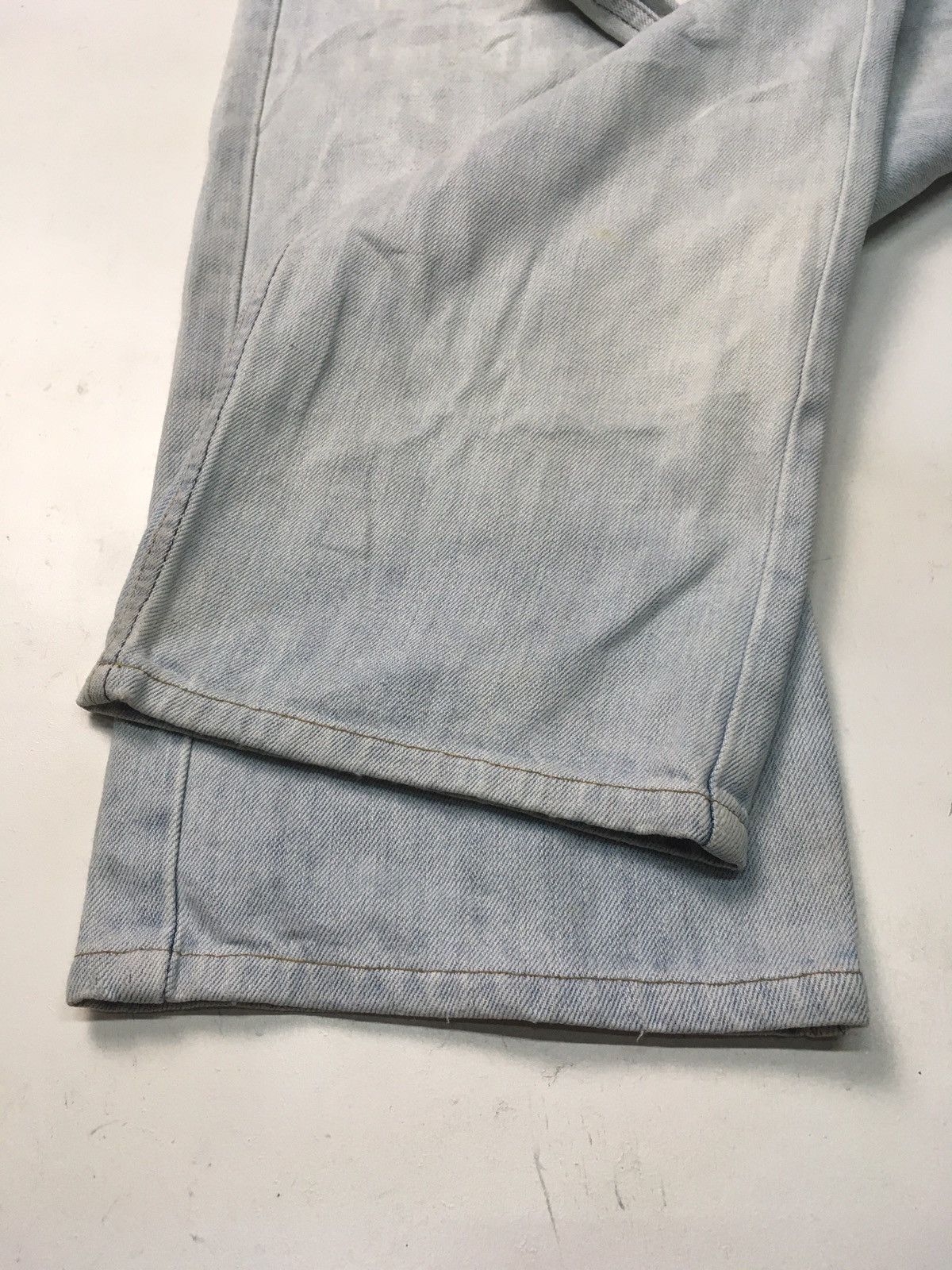 Japanese Brand × Levi's × Vintage Vintage Levi’s 533 light blue wash distressed denim Size US 31 - 11 Thumbnail