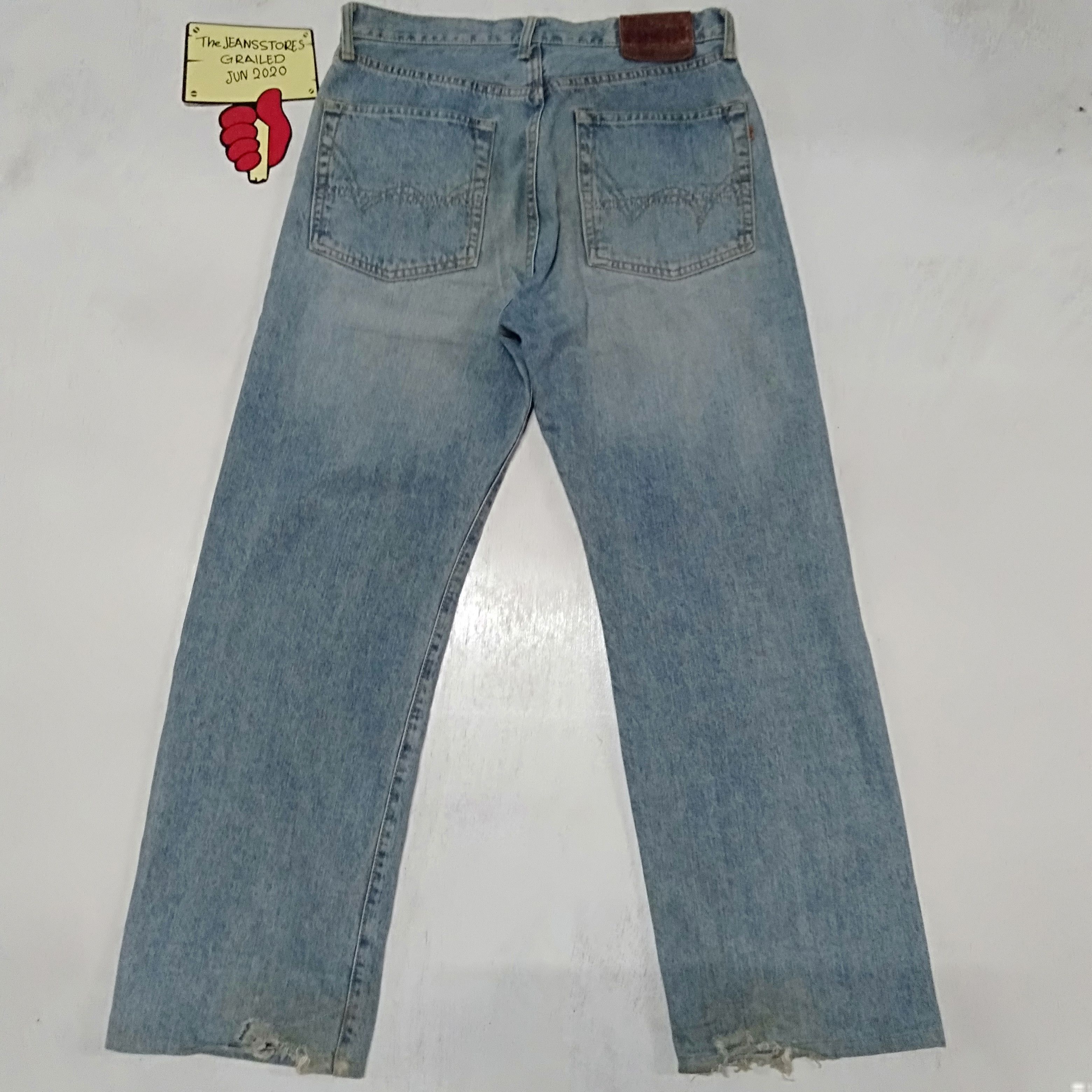 Edwin × Japanese Brand × Vintage vintage Edwin lot 505X distressed selvedge jeans japan Size US 32 / EU 48 - 2 Thumbnail