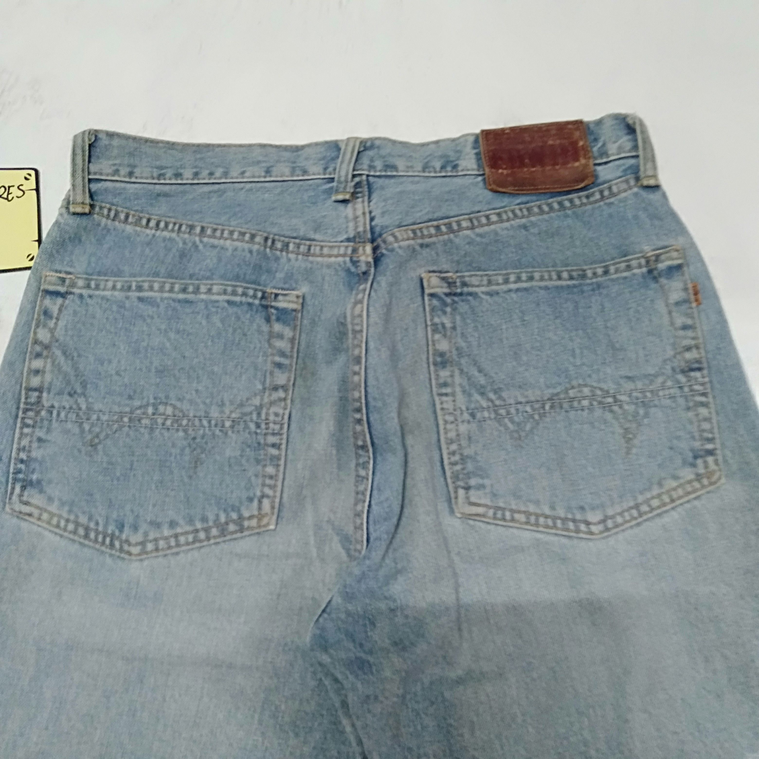 Edwin × Japanese Brand × Vintage vintage Edwin lot 505X distressed selvedge jeans japan Size US 32 / EU 48 - 4 Thumbnail