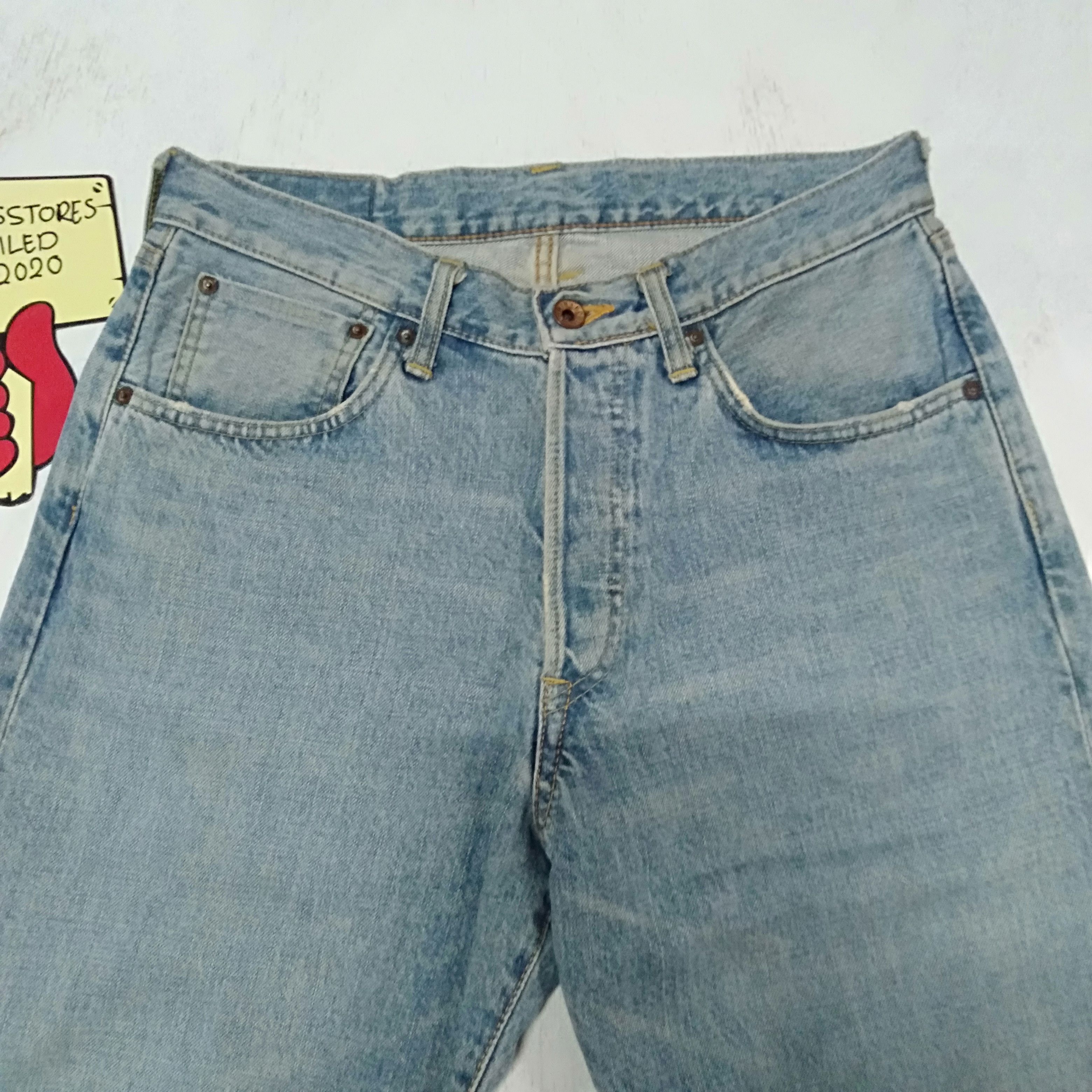 Edwin × Japanese Brand × Vintage vintage Edwin lot 505X distressed selvedge jeans japan Size US 32 / EU 48 - 3 Thumbnail