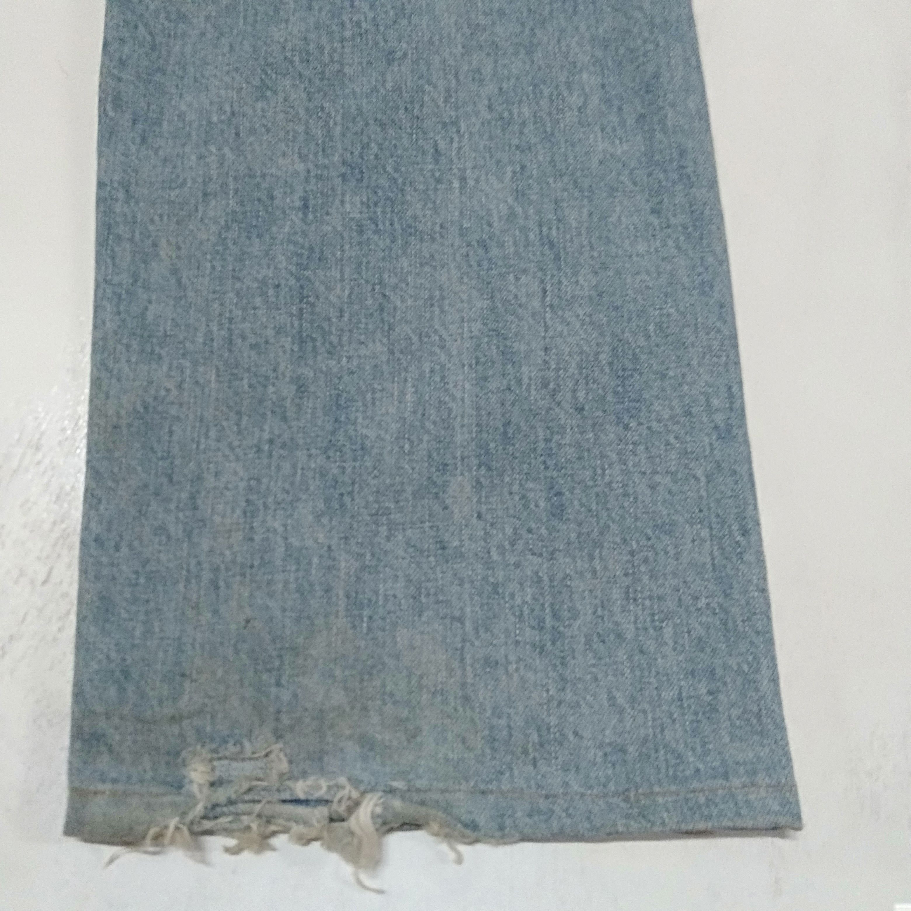 Edwin × Japanese Brand × Vintage vintage Edwin lot 505X distressed selvedge jeans japan Size US 32 / EU 48 - 9 Thumbnail