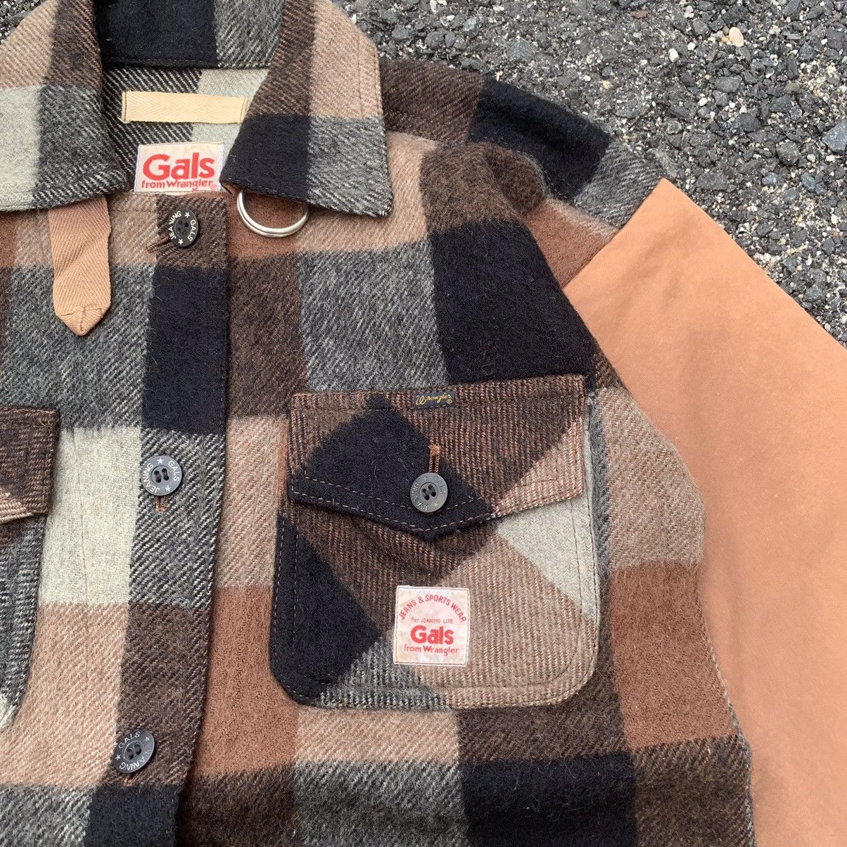 Japanese Brand × Wrangler Vintage Gals By Wrangler Check Button Ups Faded Plaid Jacket Size US S / EU 44-46 / 1 - 11 Thumbnail