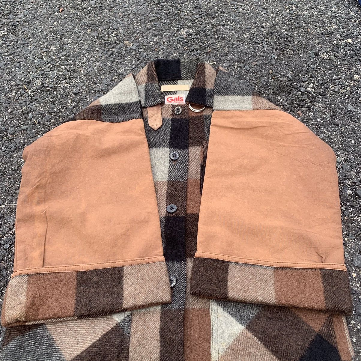 Japanese Brand × Wrangler Vintage Gals By Wrangler Check Button Ups Faded Plaid Jacket Size US S / EU 44-46 / 1 - 12 Thumbnail