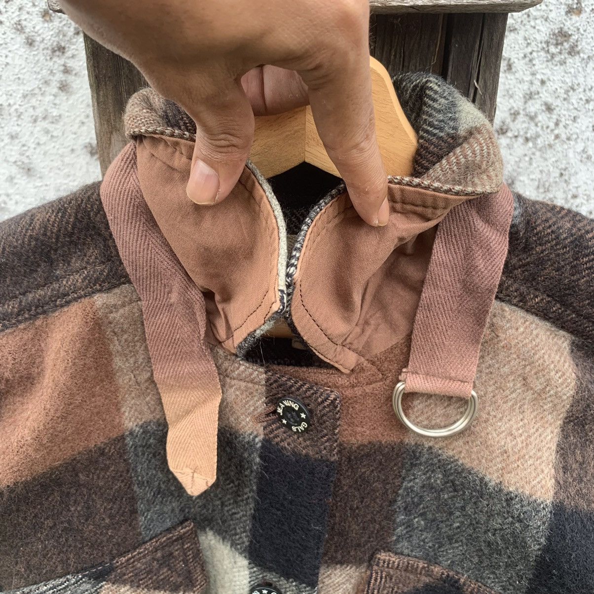 Japanese Brand × Wrangler Vintage Gals By Wrangler Check Button Ups Faded Plaid Jacket Size US S / EU 44-46 / 1 - 9 Thumbnail