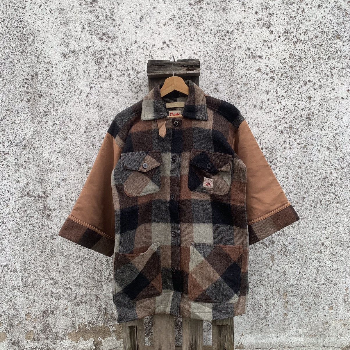 Japanese Brand × Wrangler Vintage Gals By Wrangler Check Button Ups Faded Plaid Jacket Size US S / EU 44-46 / 1 - 1 Thumbnail