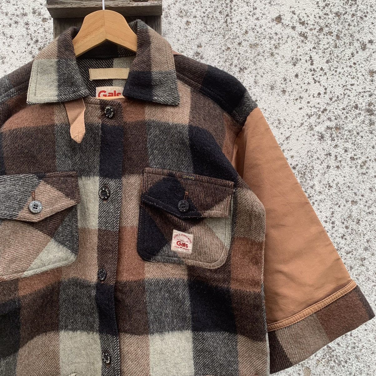 Japanese Brand × Wrangler Vintage Gals By Wrangler Check Button Ups Faded Plaid Jacket Size US S / EU 44-46 / 1 - 4 Thumbnail