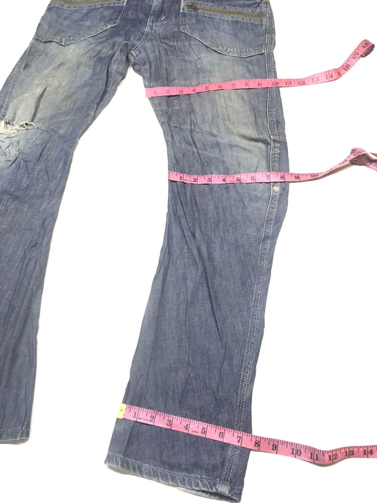 Edwin × Vintage Vintage e function Edwin 503 distressed denim Size US 30 / EU 46 - 4 Thumbnail