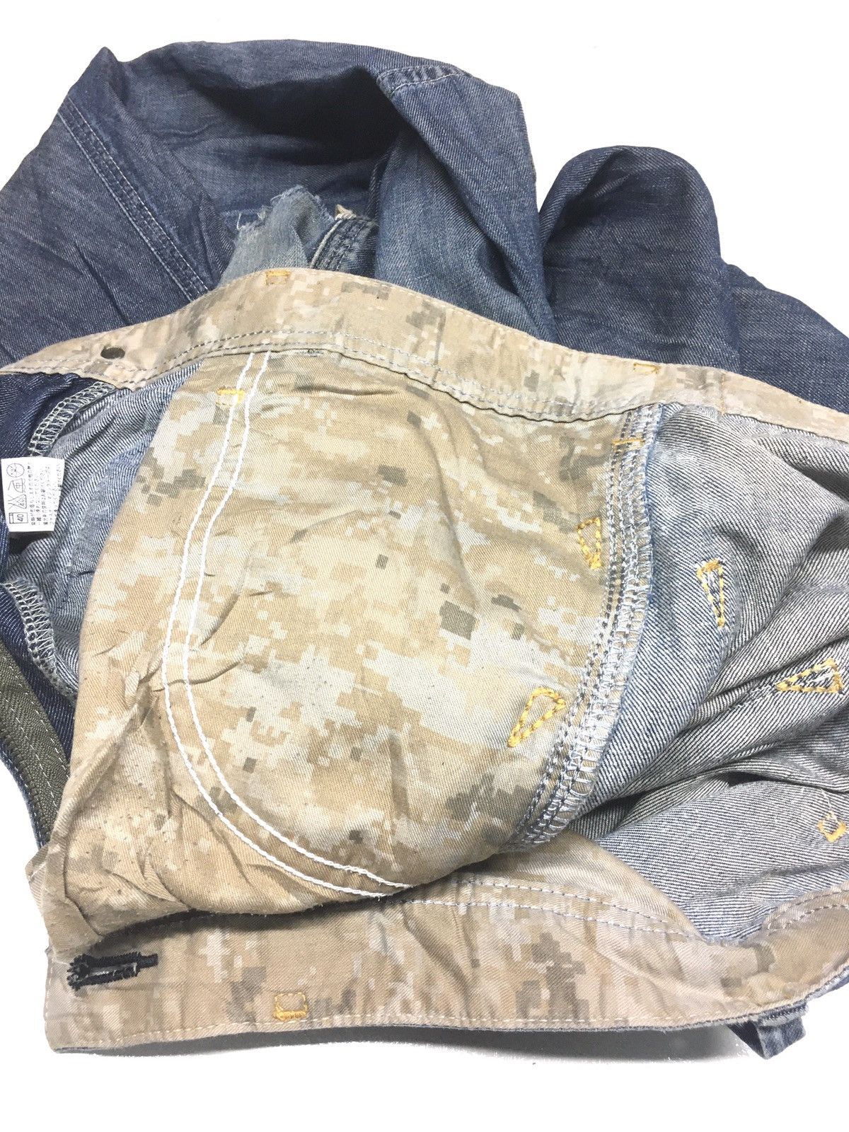 Edwin × Vintage Vintage e function Edwin 503 distressed denim Size US 30 / EU 46 - 13 Thumbnail