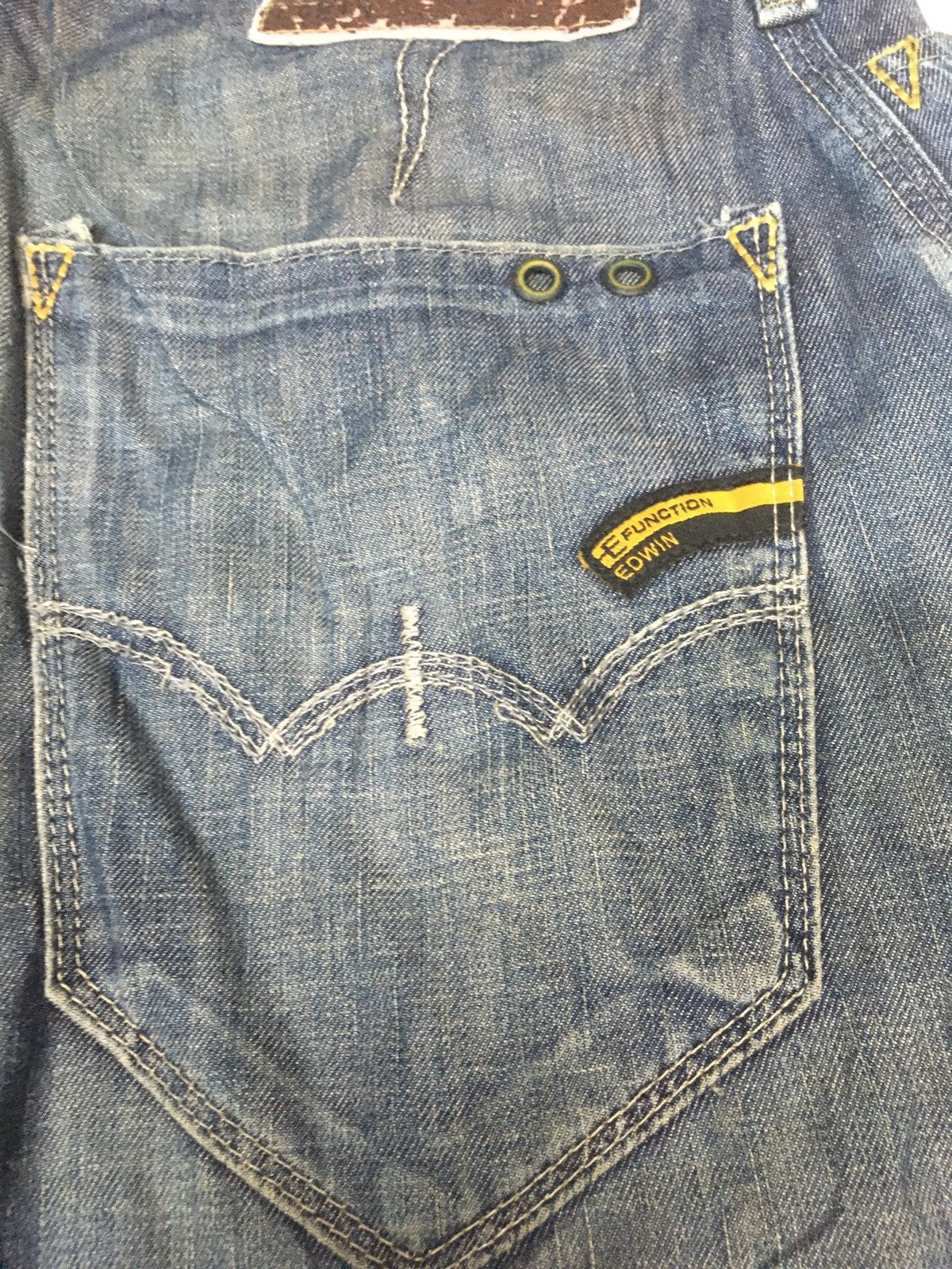 Edwin × Vintage Vintage e function Edwin 503 distressed denim Size US 30 / EU 46 - 11 Thumbnail