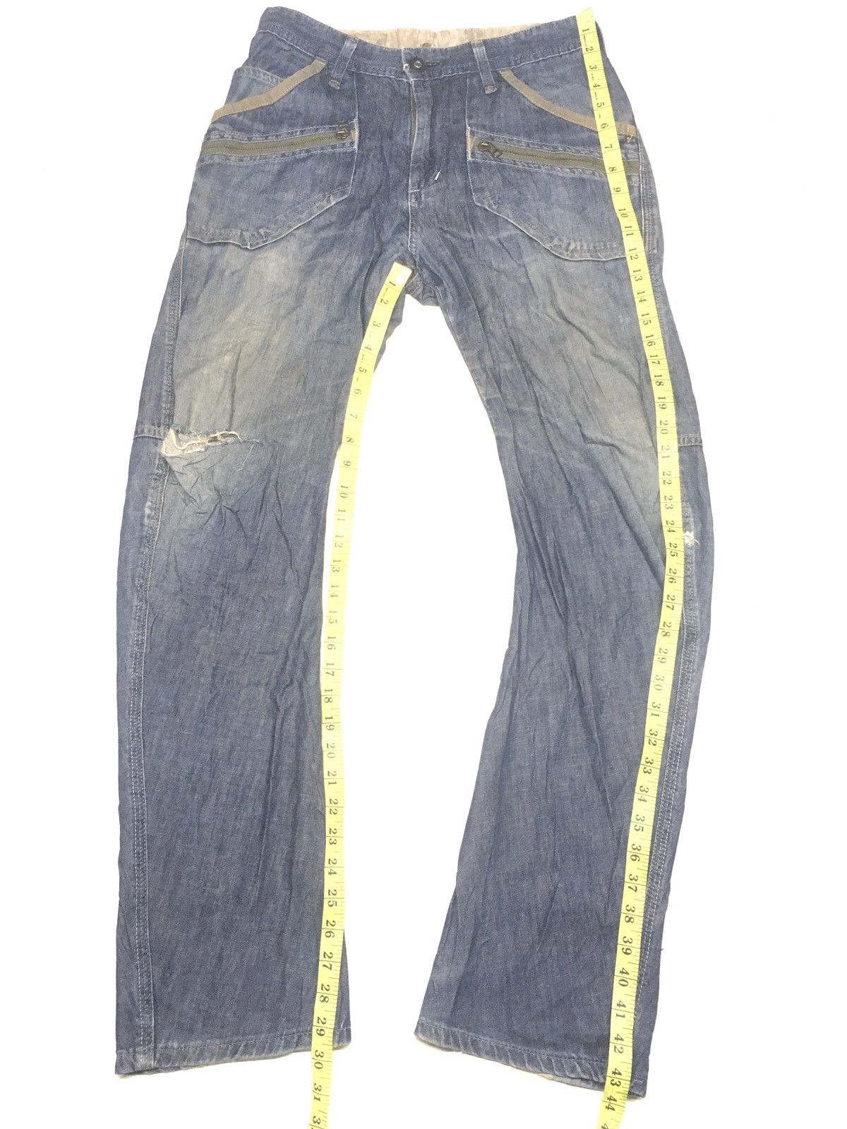 Edwin × Vintage Vintage e function Edwin 503 distressed denim Size US 30 / EU 46 - 2 Thumbnail
