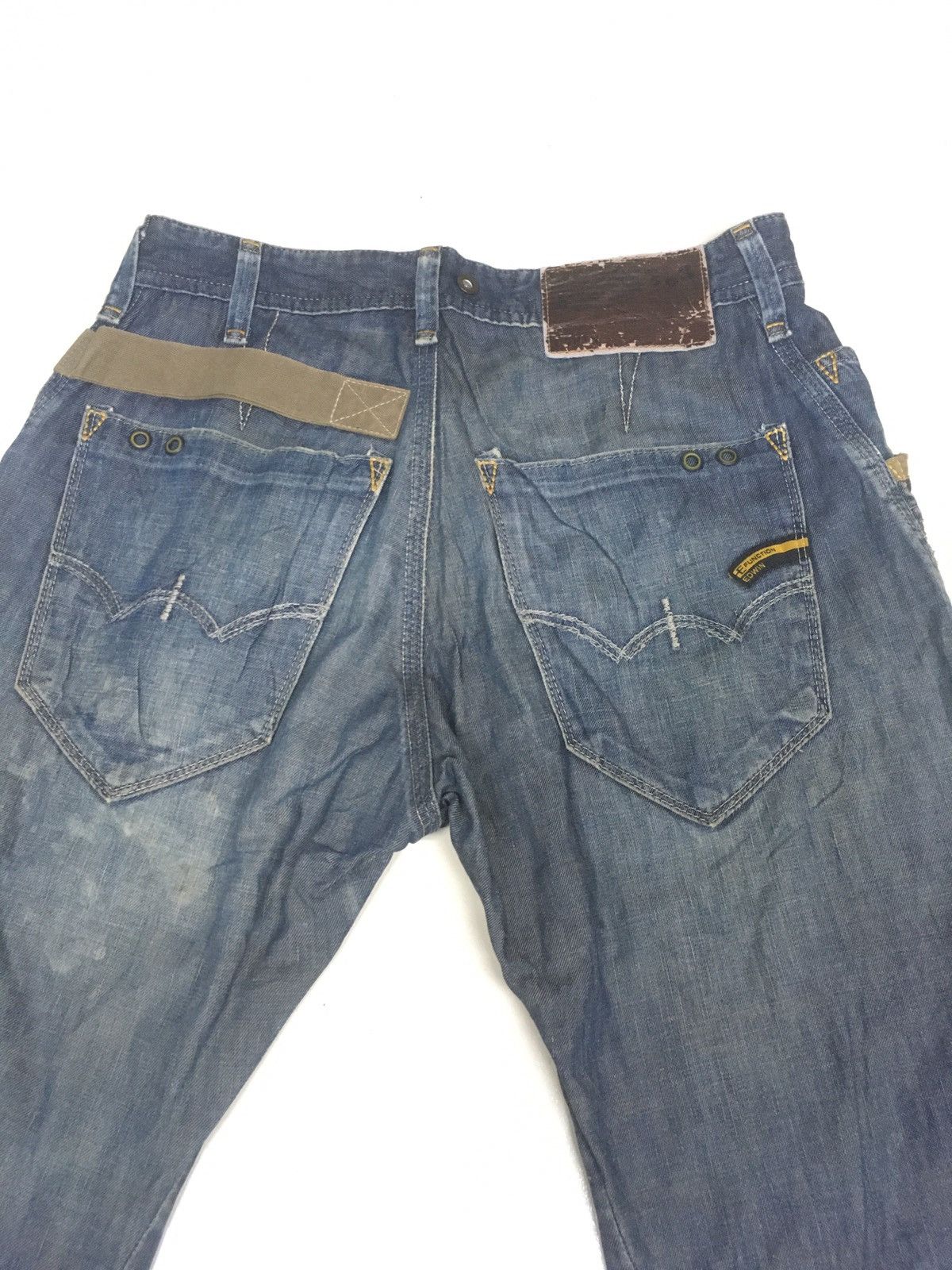 Edwin × Vintage Vintage e function Edwin 503 distressed denim Size US 30 / EU 46 - 10 Thumbnail