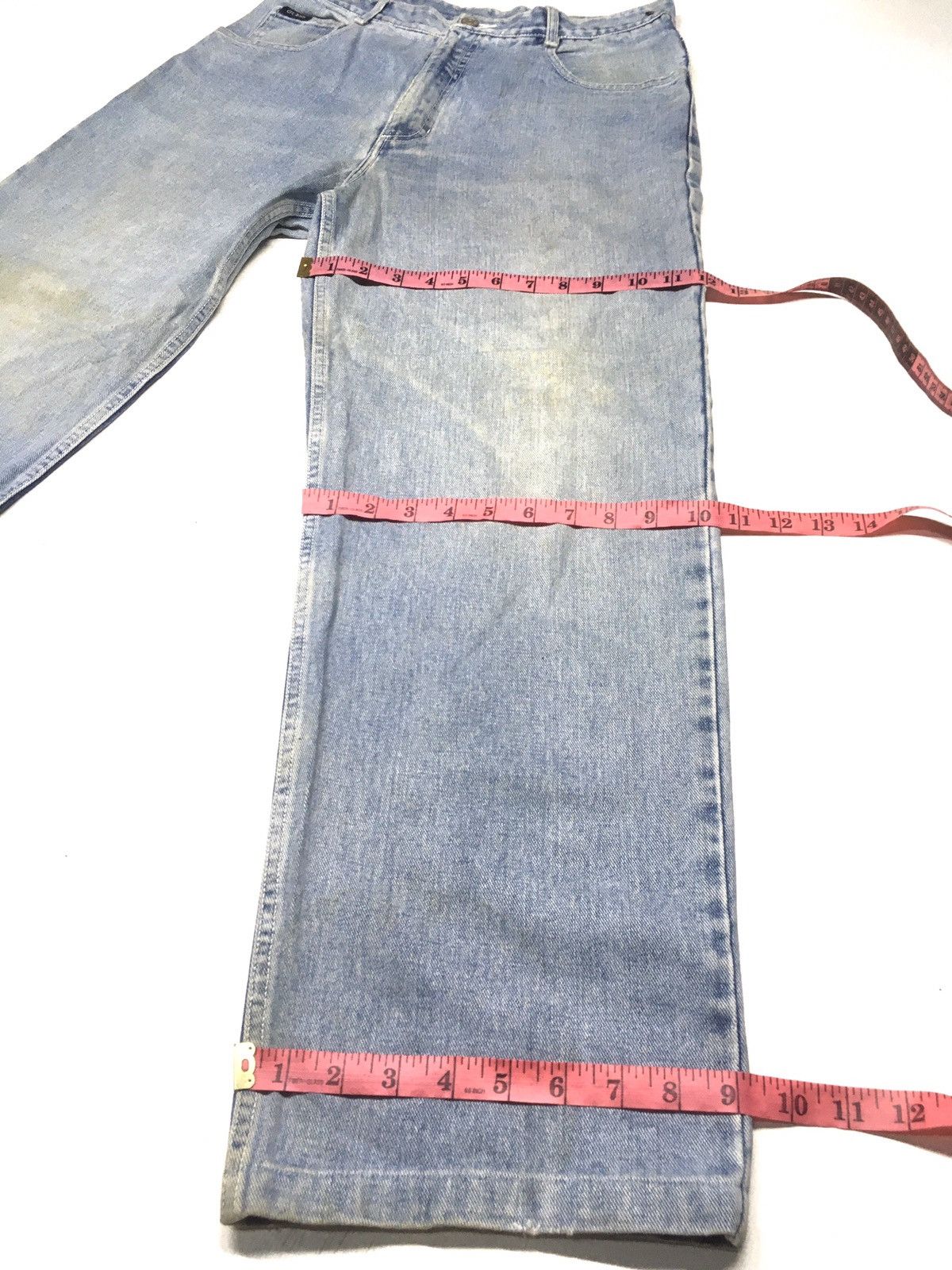 Guess × Vintage Vintage 80s guess blue wash distressed denim Size US 30 / EU 46 - 4 Thumbnail