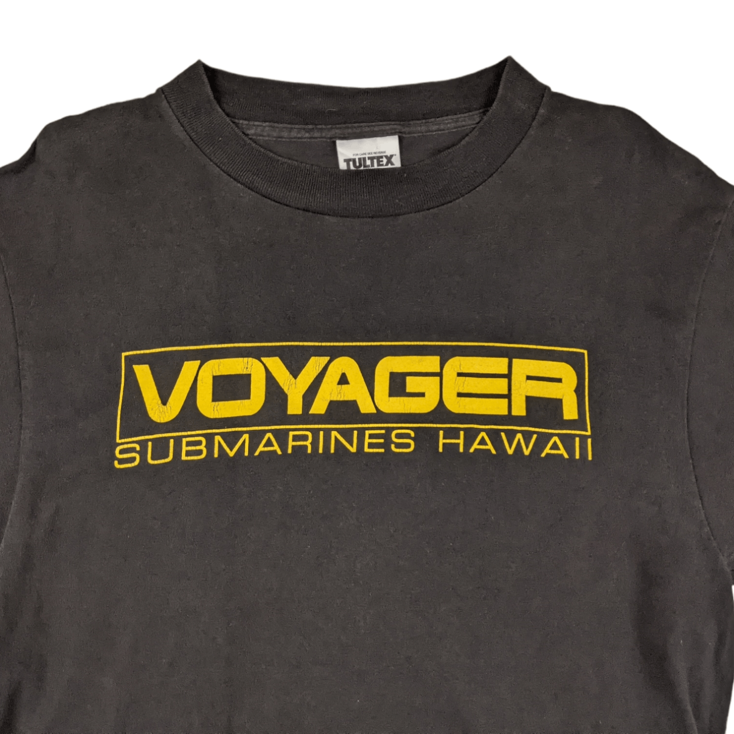 Tultex Vintage 2000's VOYAGER SUBMARINES Hawaii T-Shirt Size US M / EU 48-50 / 2 - 4 Thumbnail